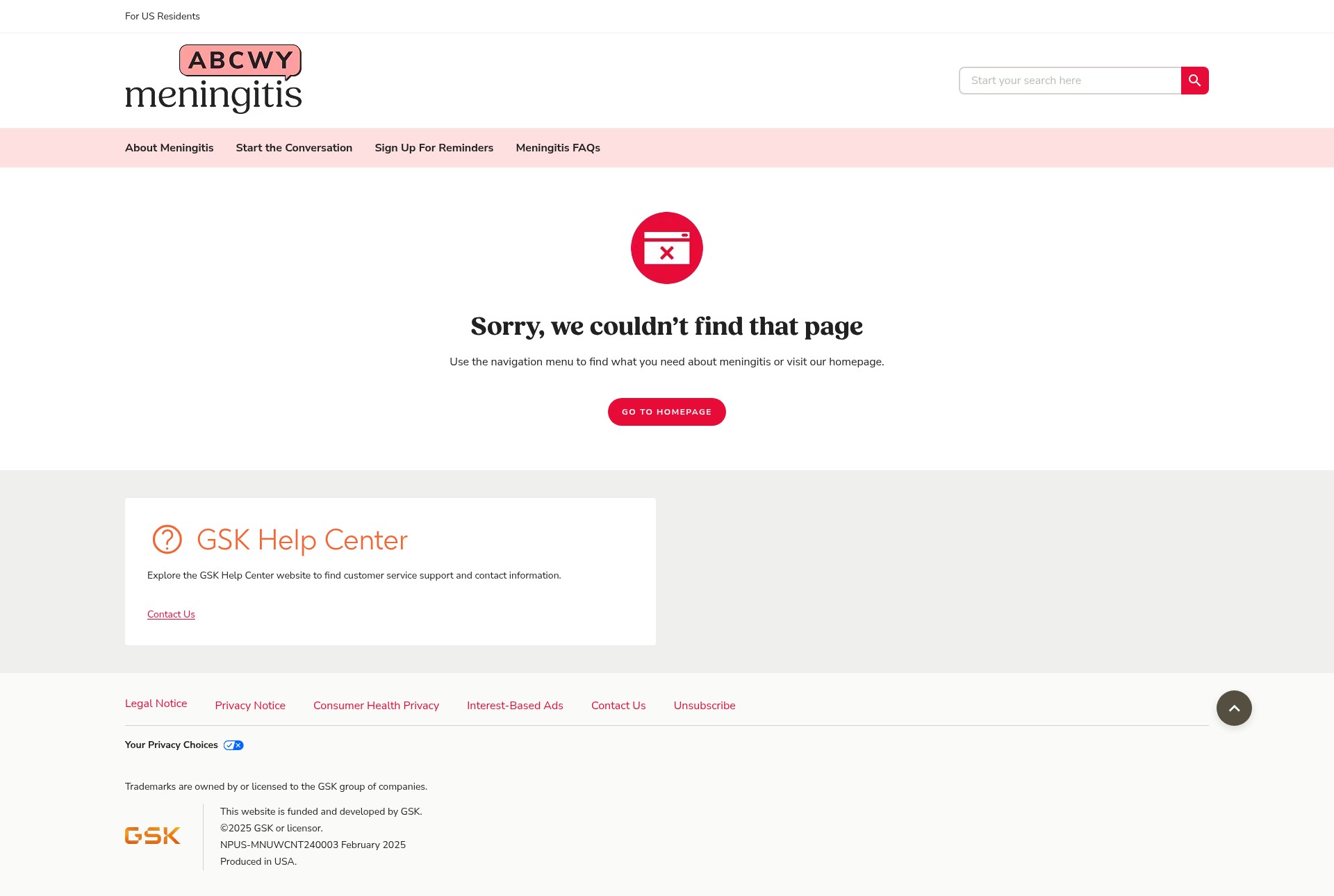 Landing Page
