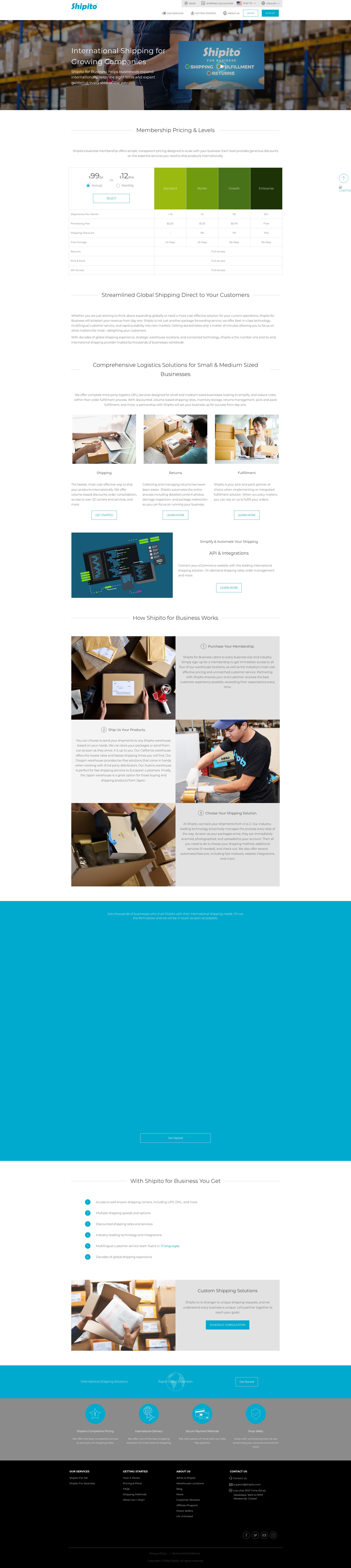 Landing Page