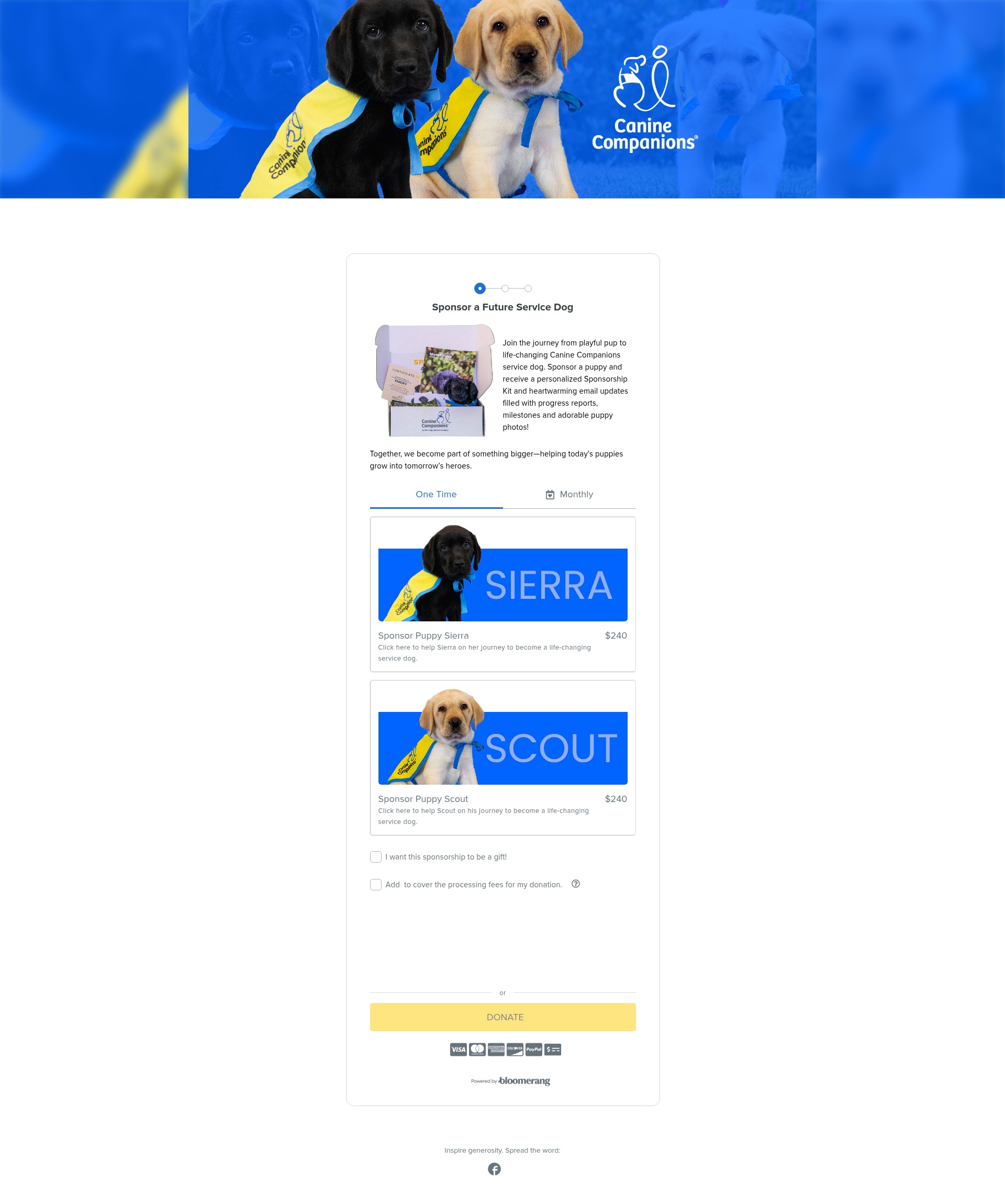 Landing Page