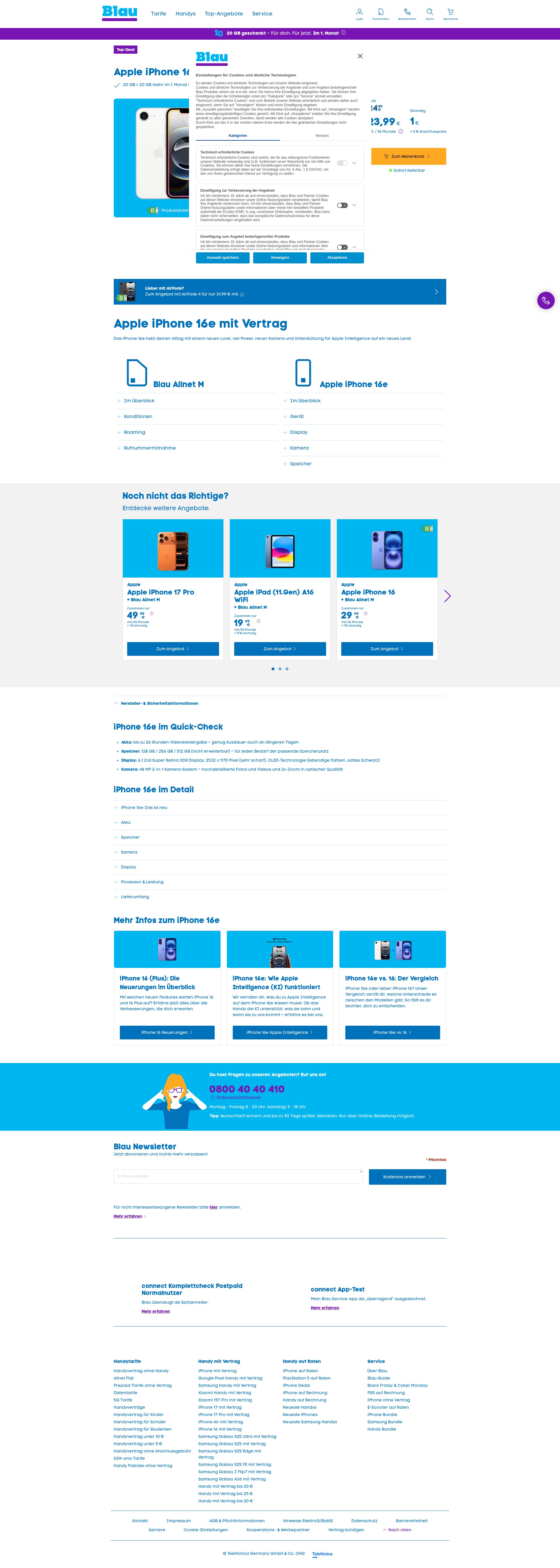 Landing Page