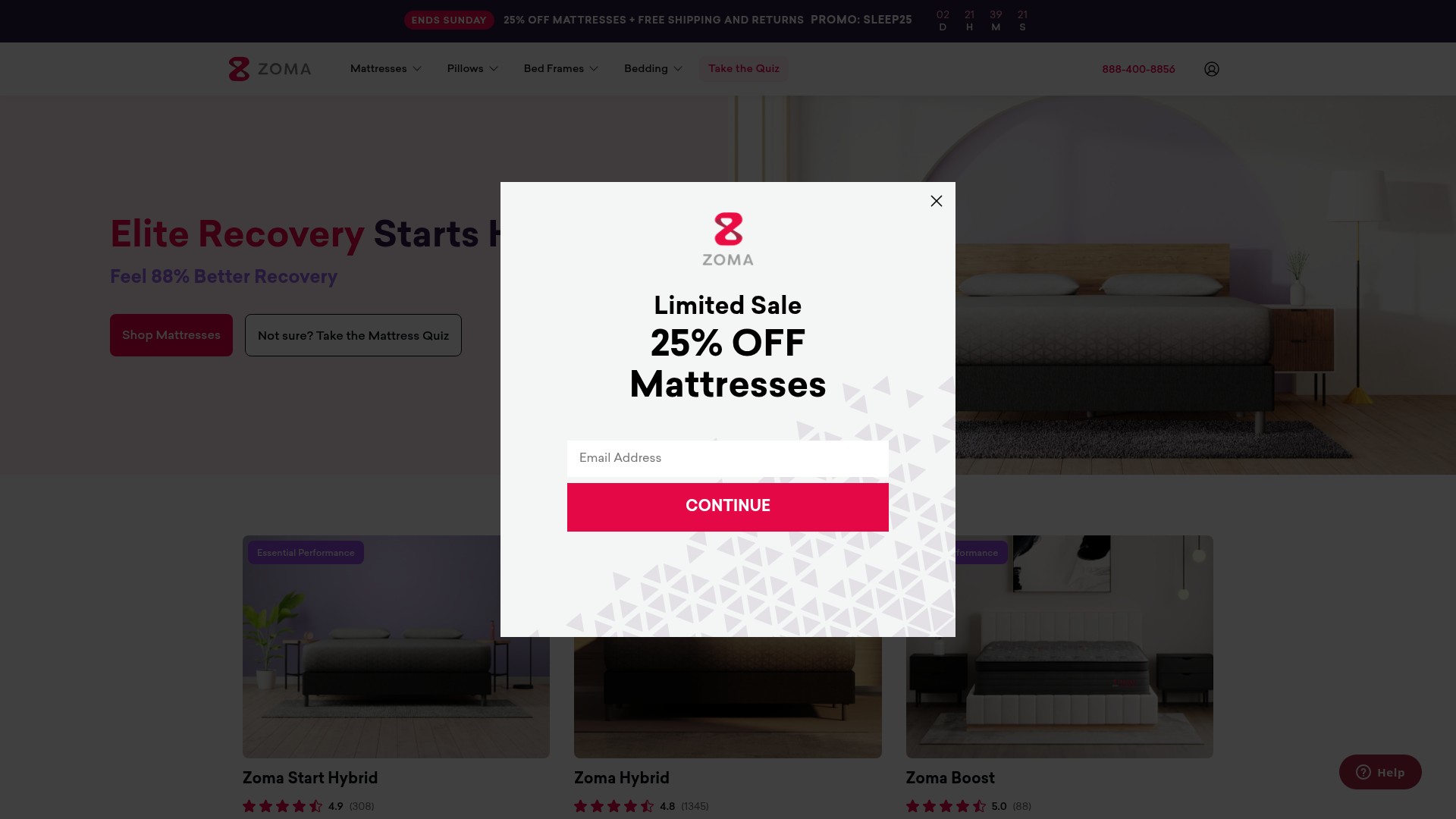 Landing Page
