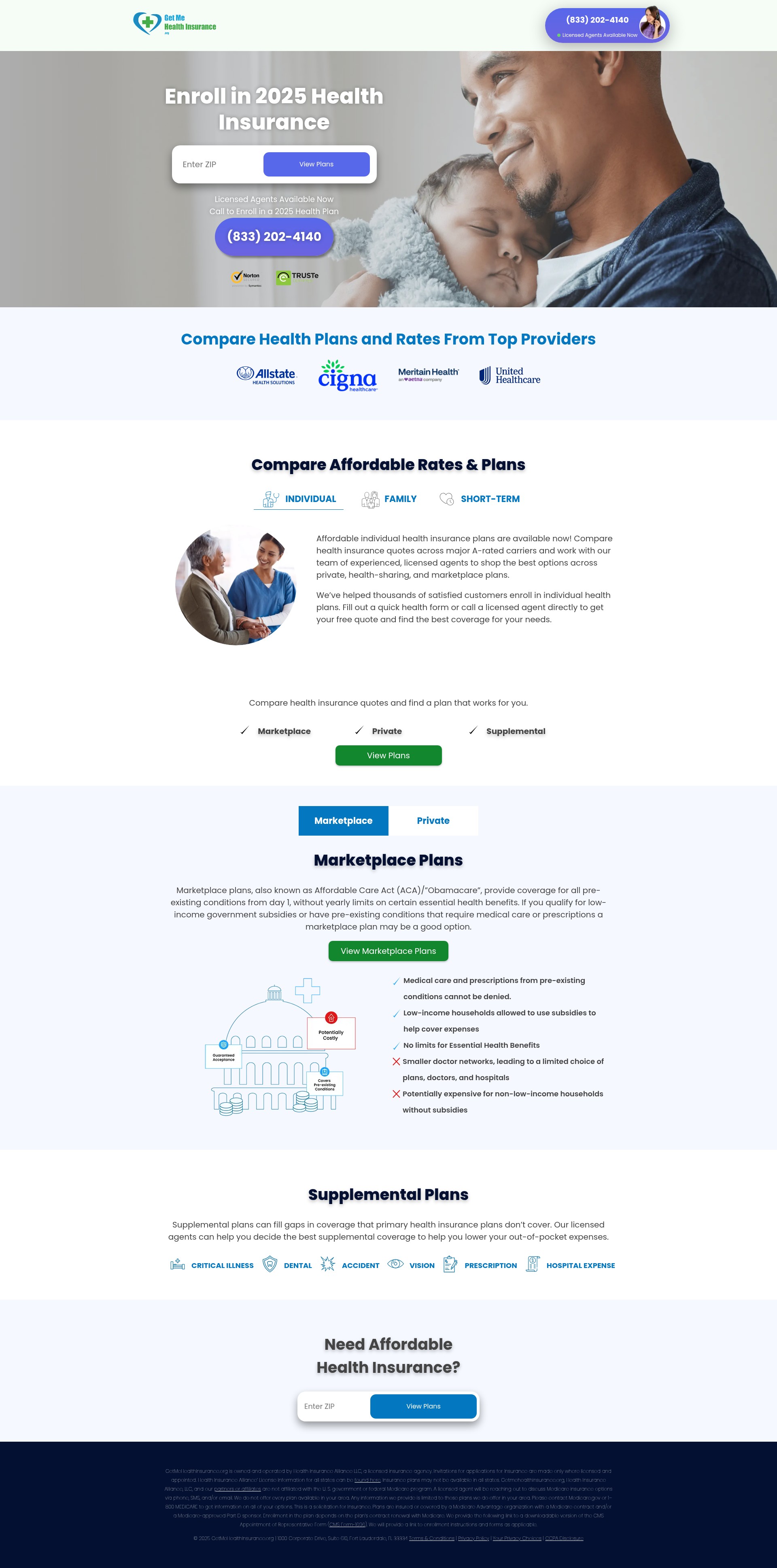 Landing Page