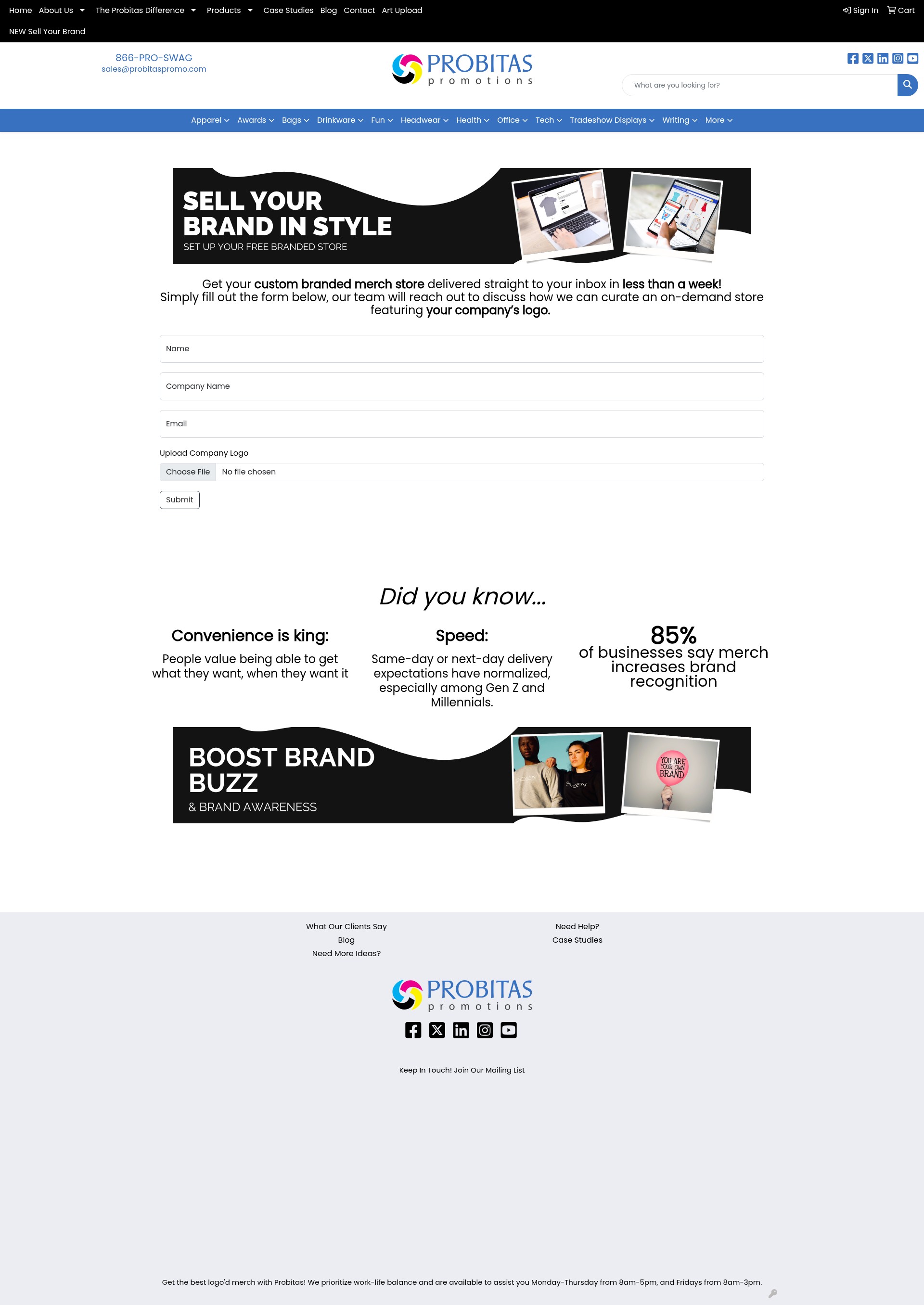 Landing Page