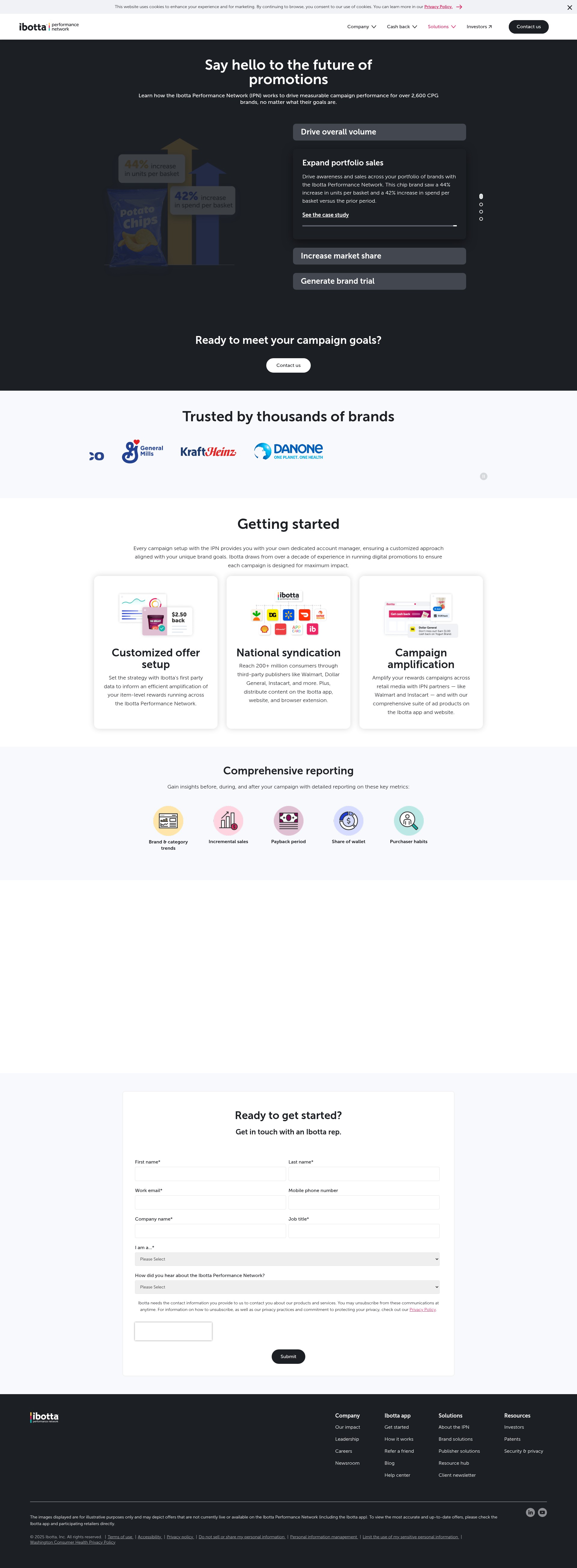 Landing Page