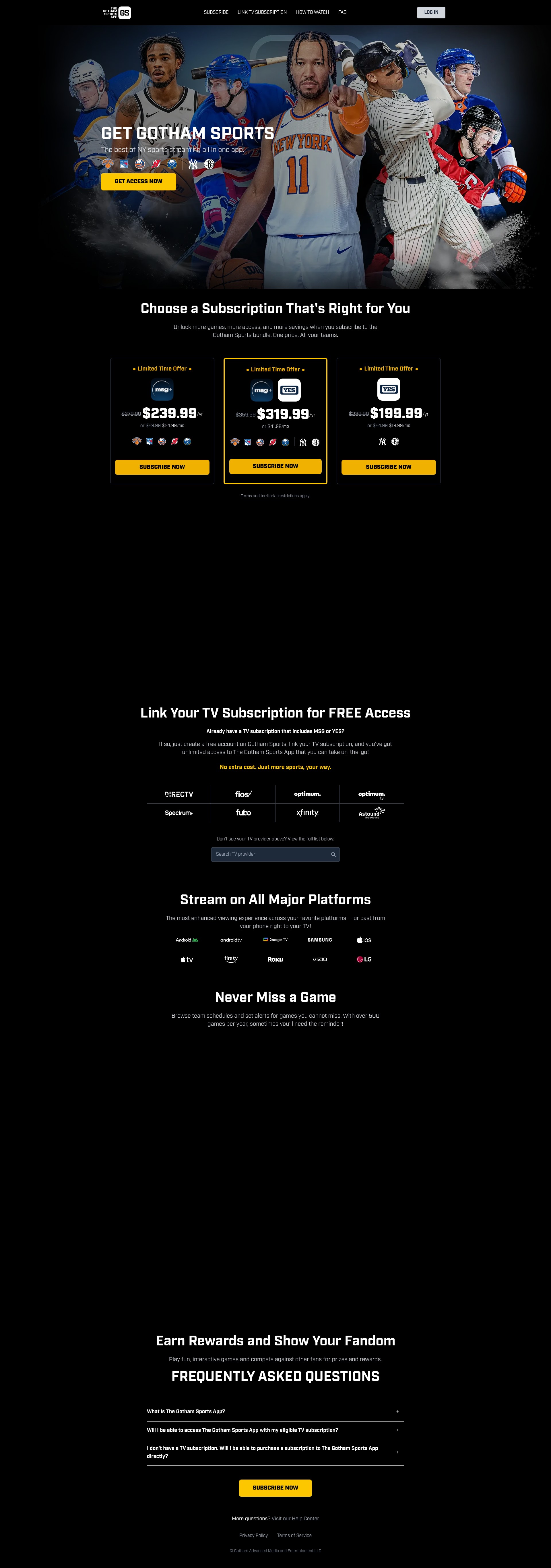 Landing Page