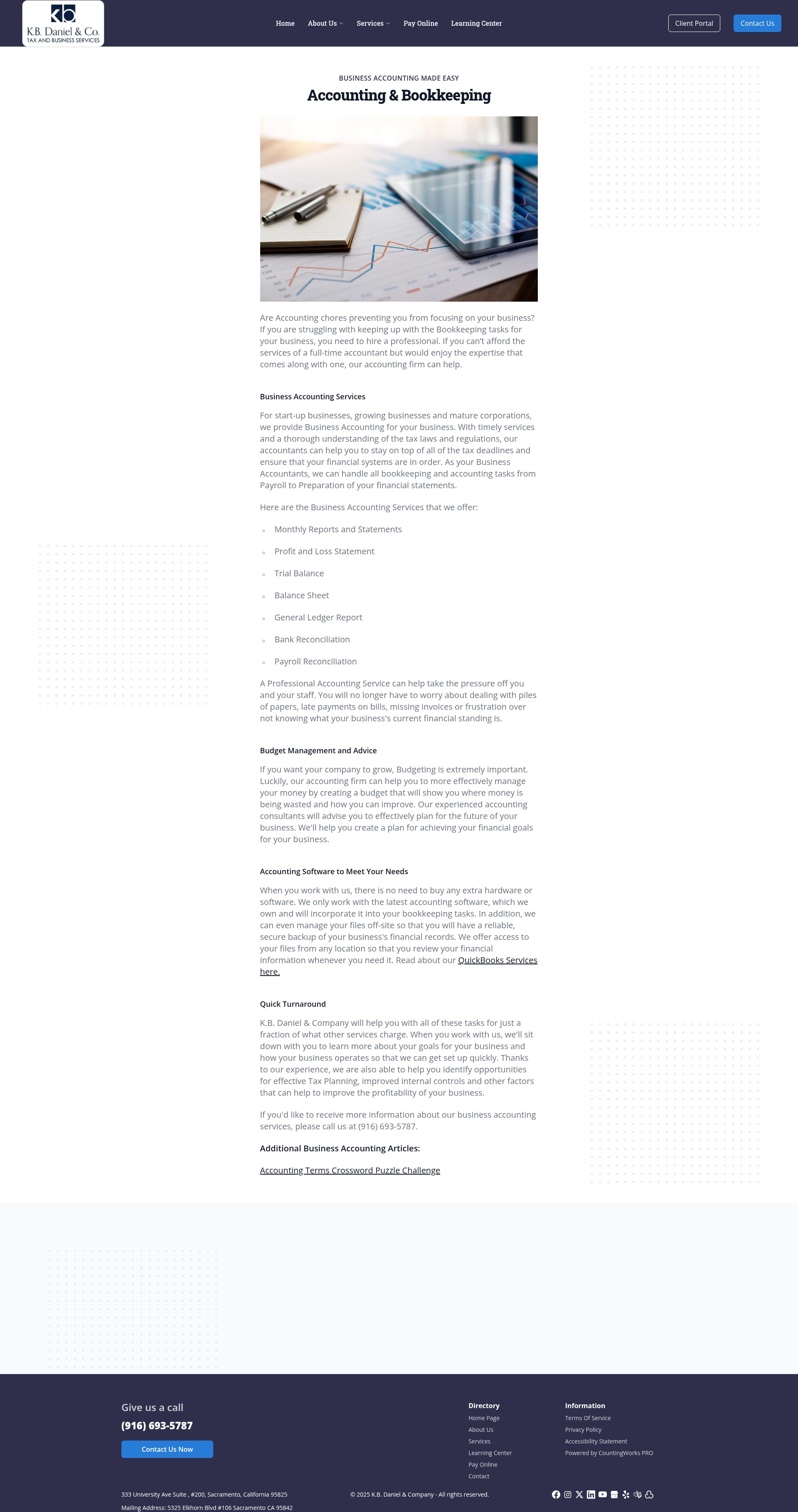 Landing Page