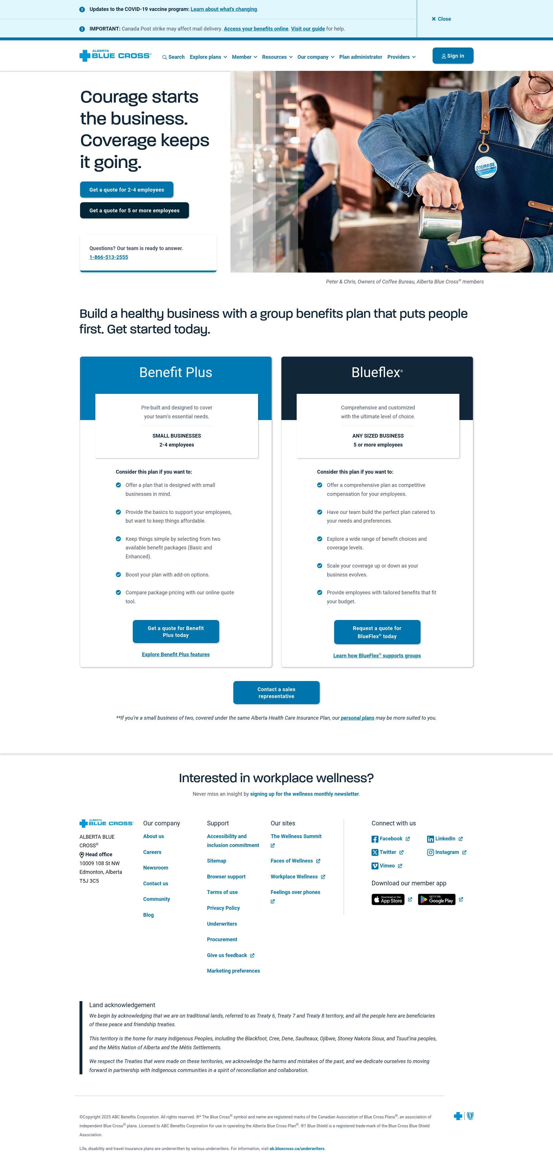 Landing Page