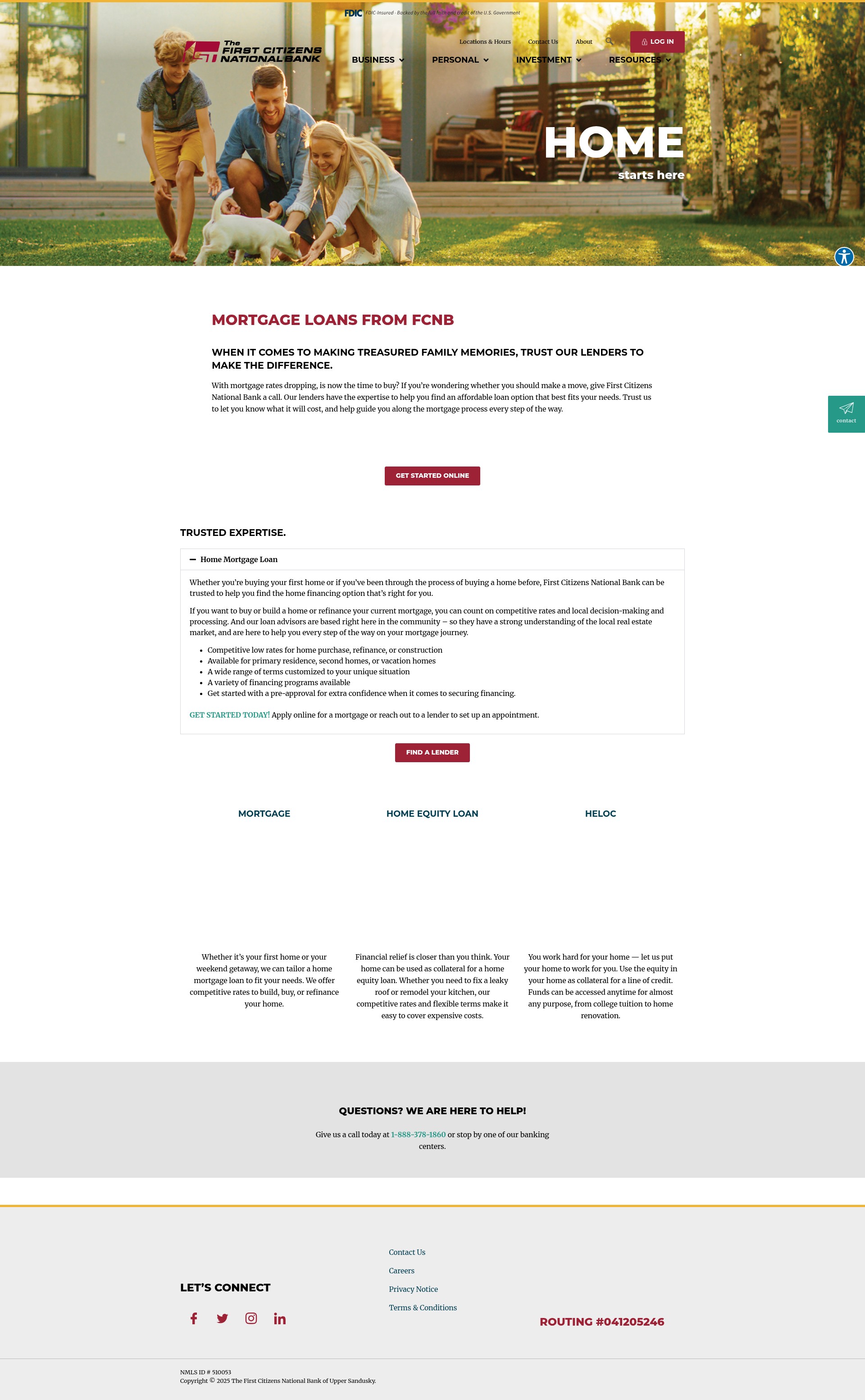 Landing Page