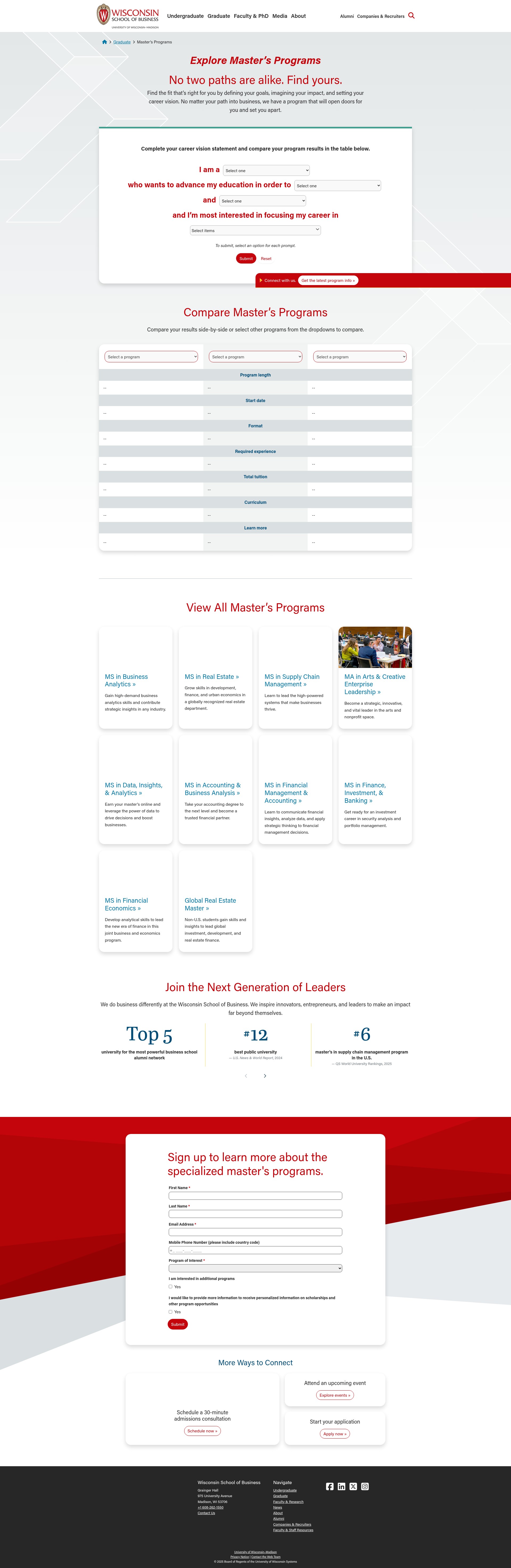 Landing Page