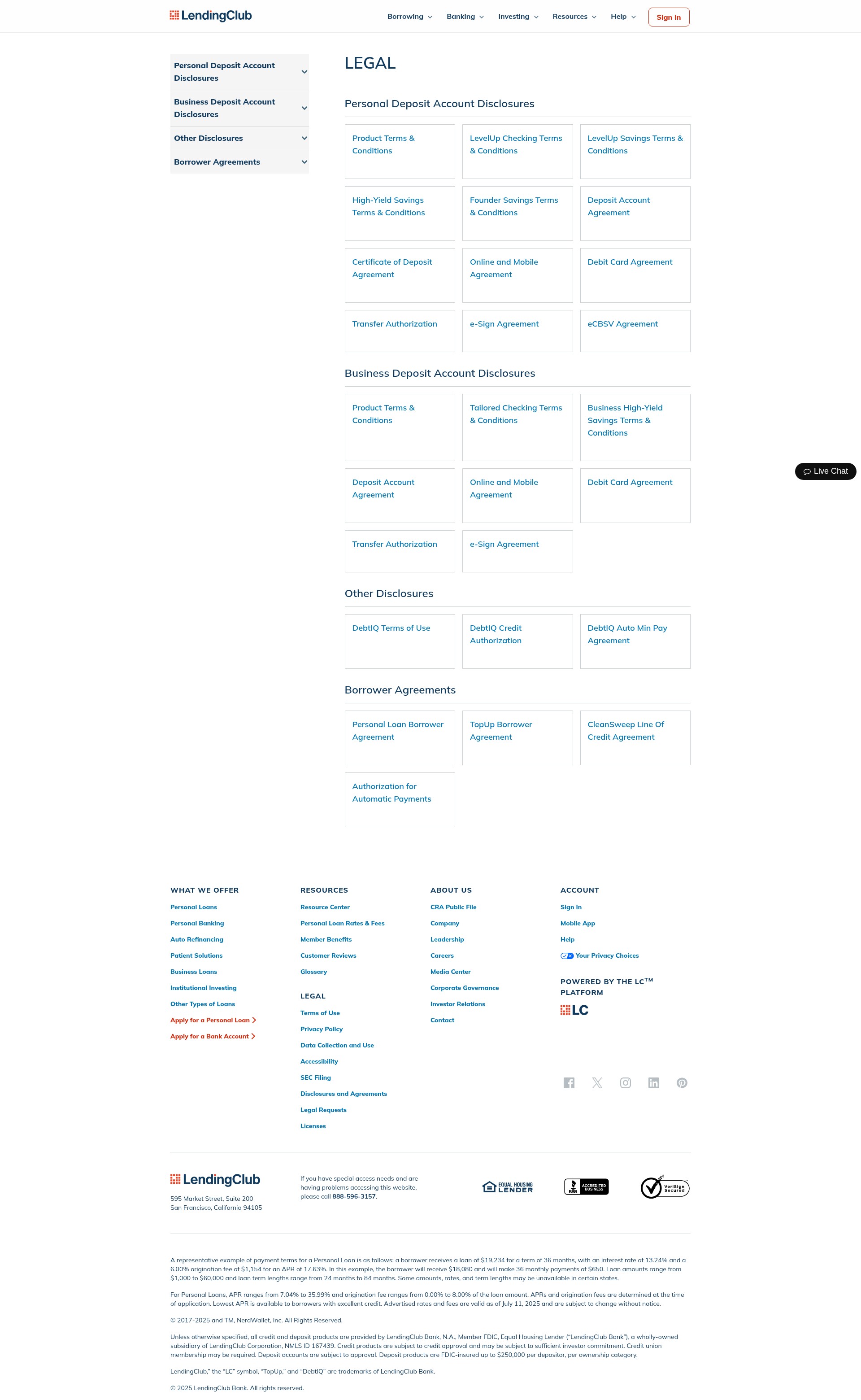 Landing Page