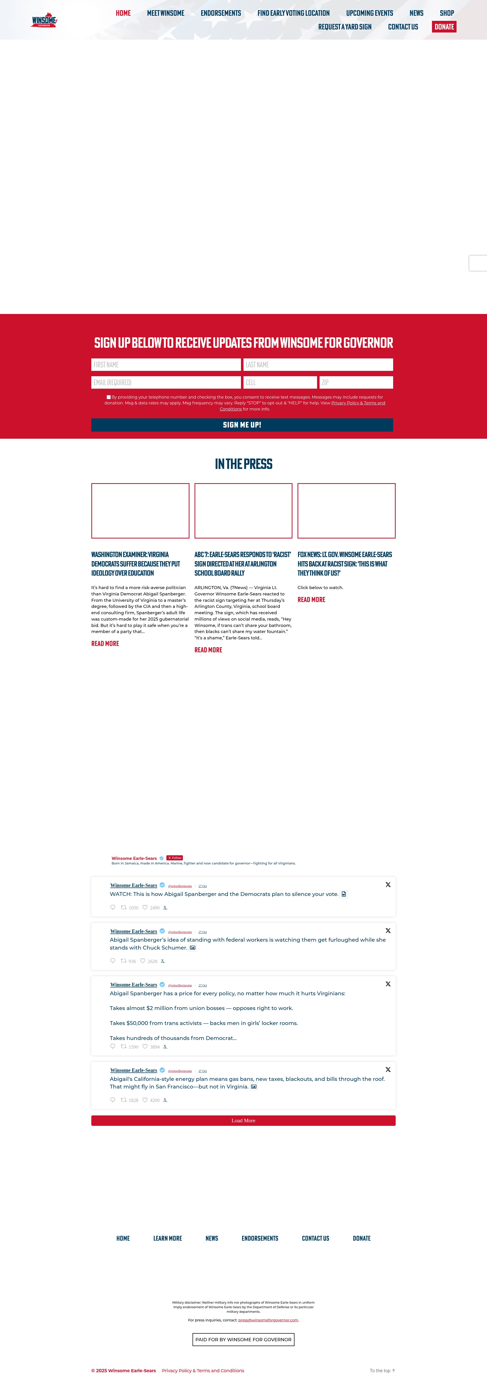 Landing Page