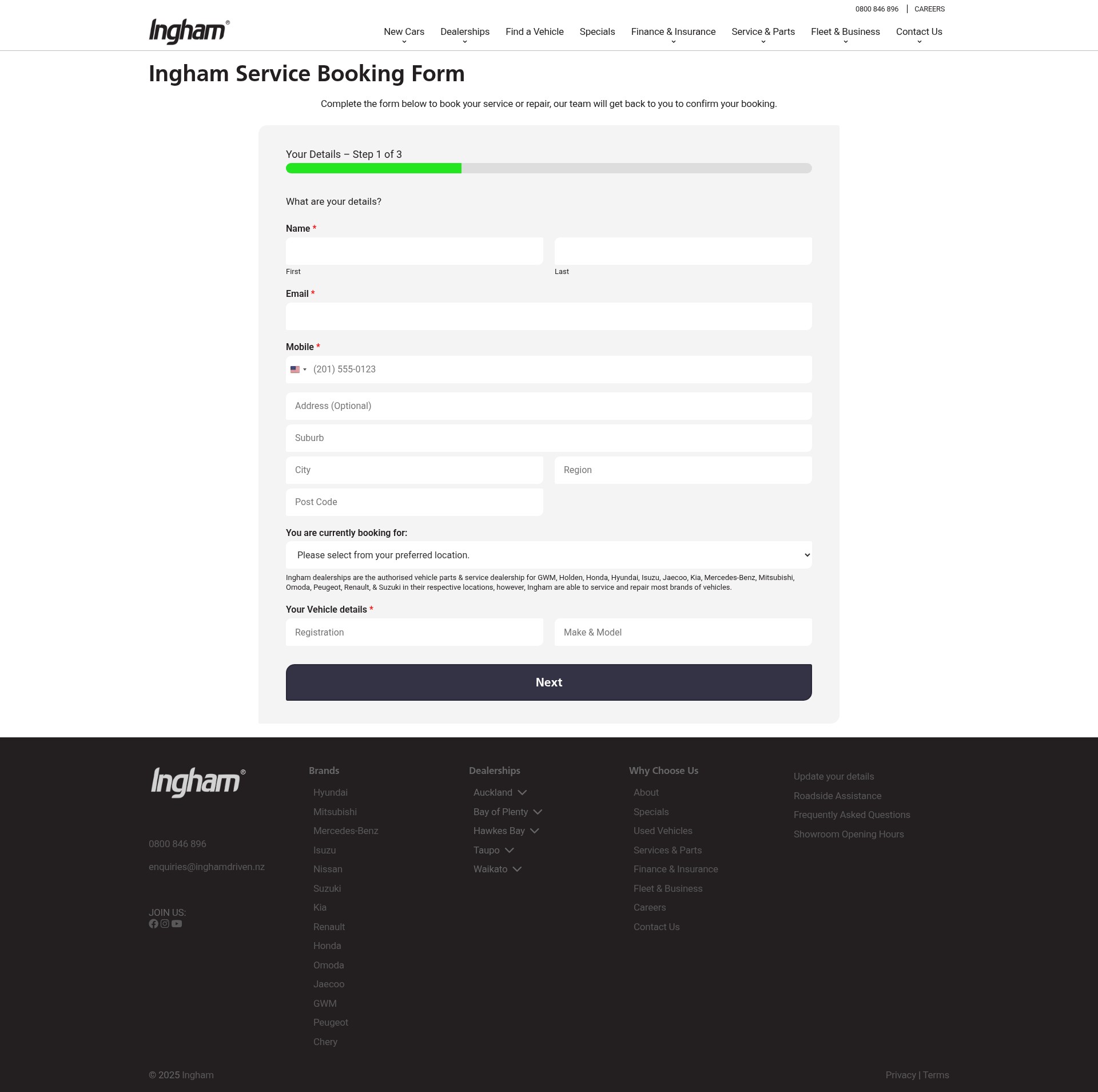 Landing Page