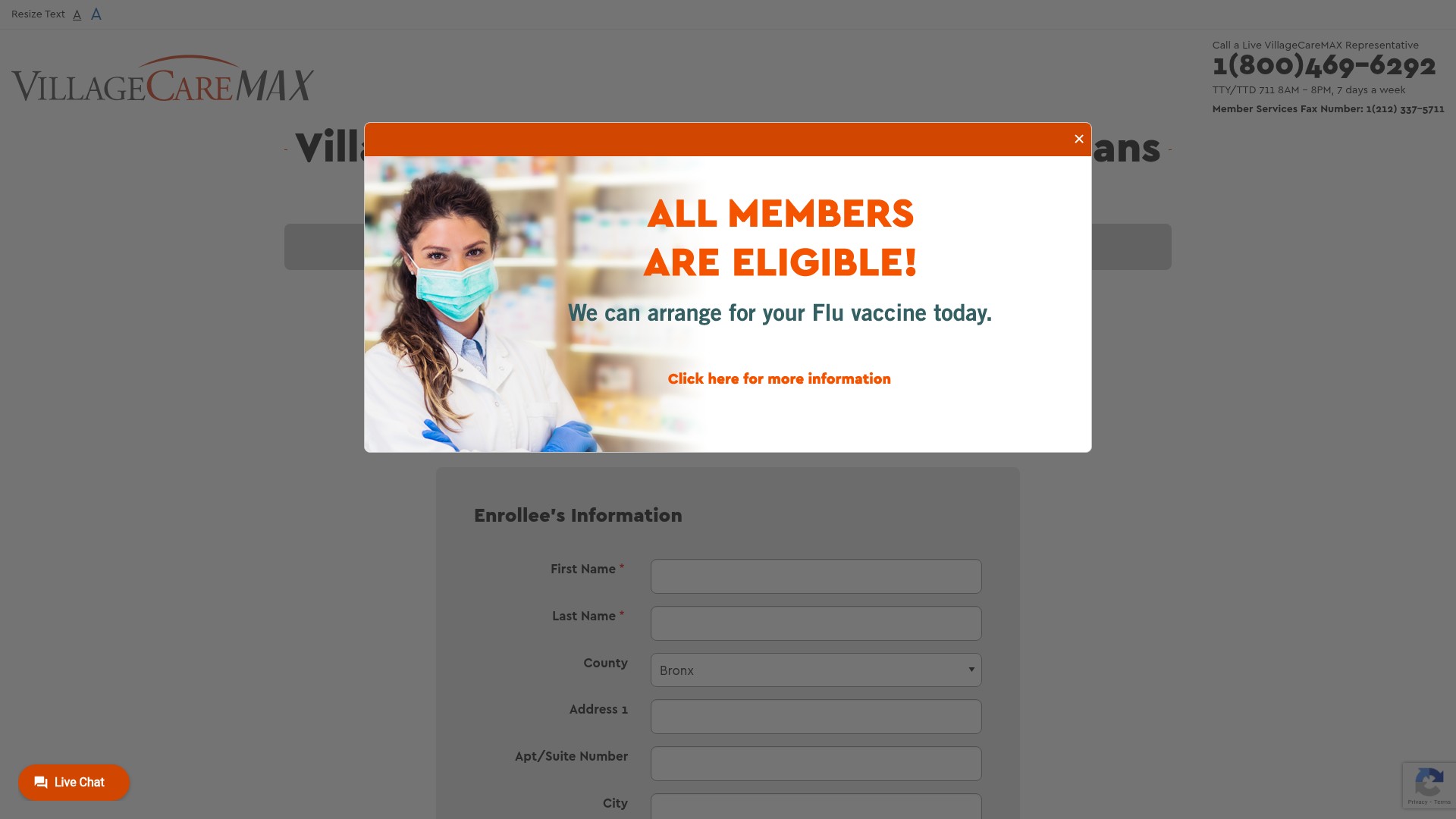 Landing Page