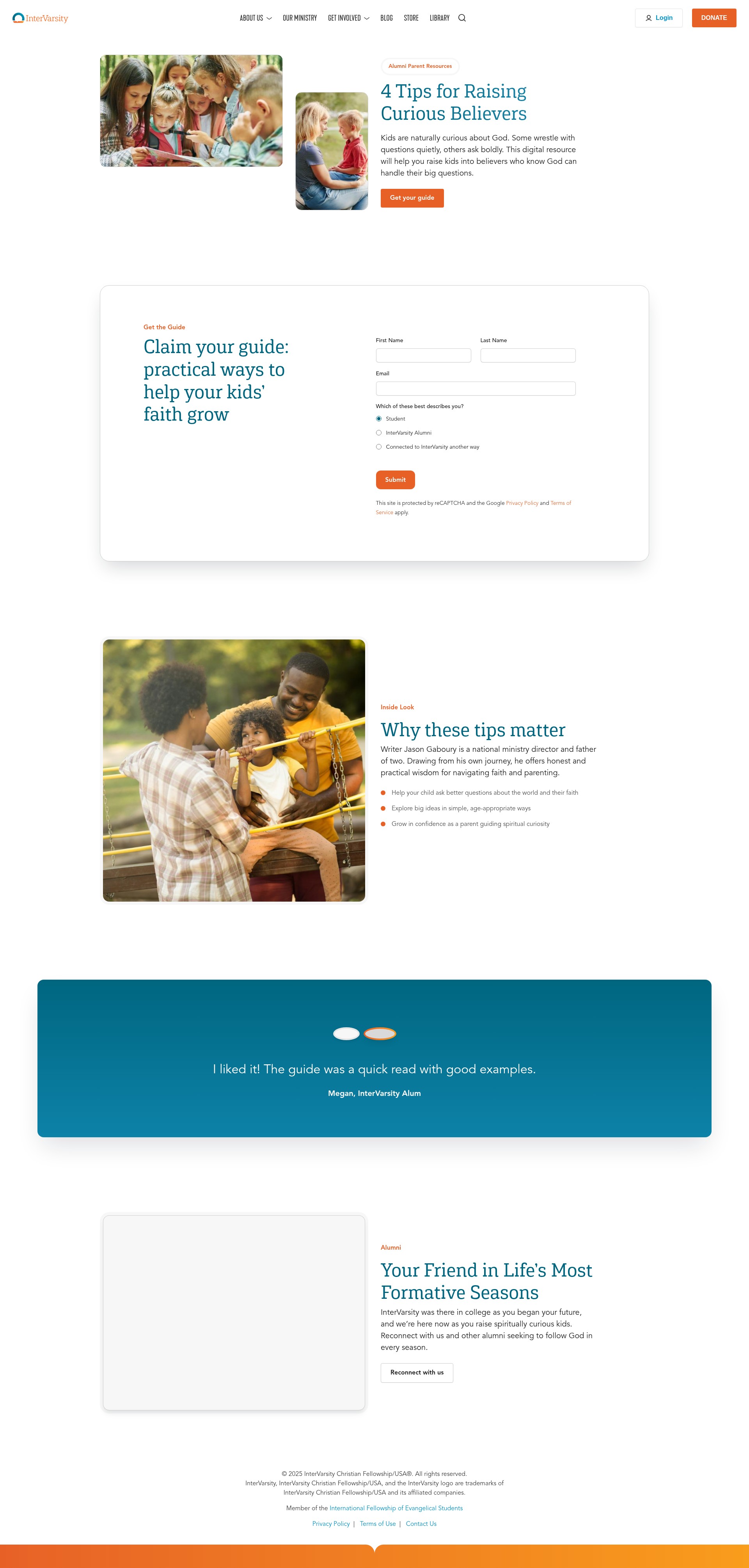 Landing Page