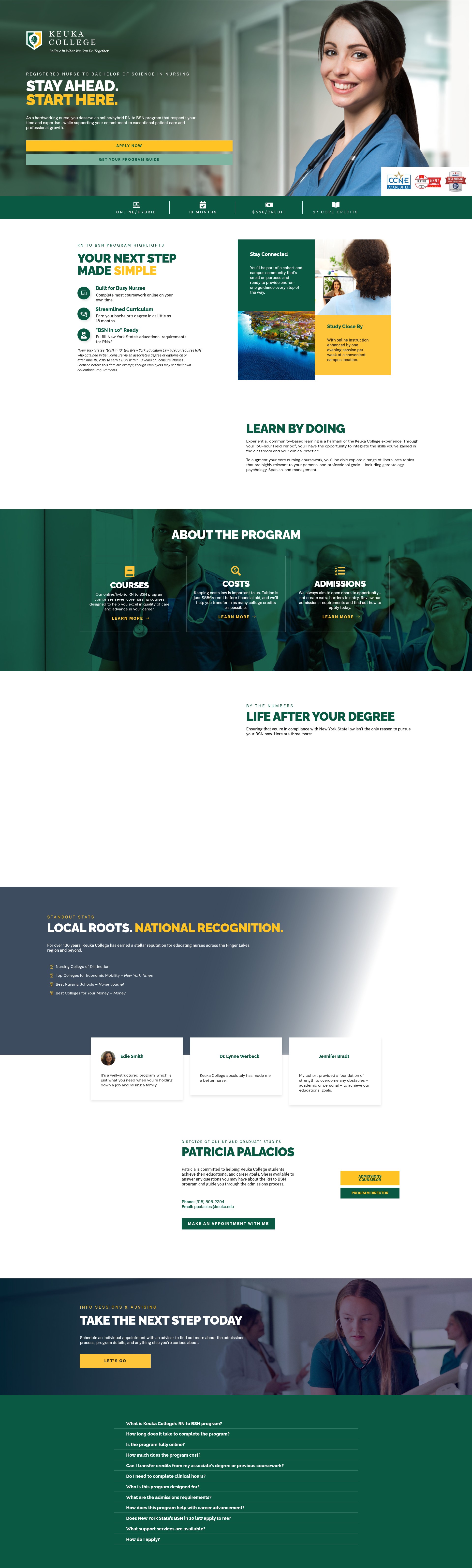 Landing Page