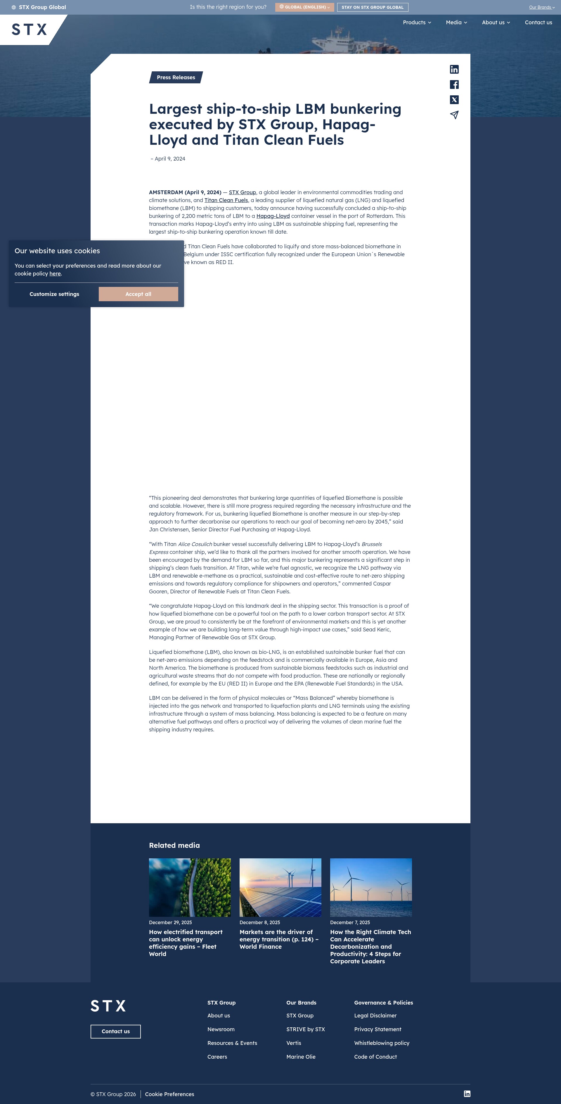 Landing Page