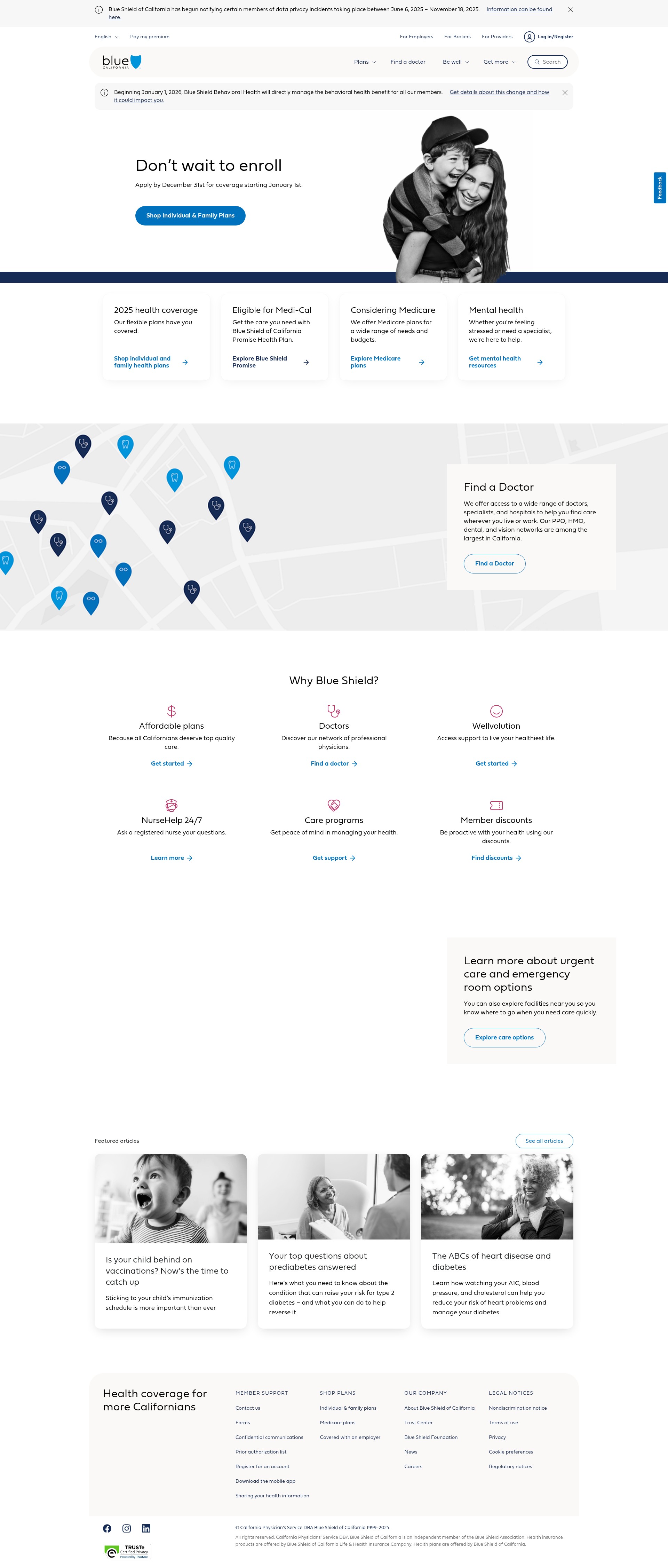 Landing Page