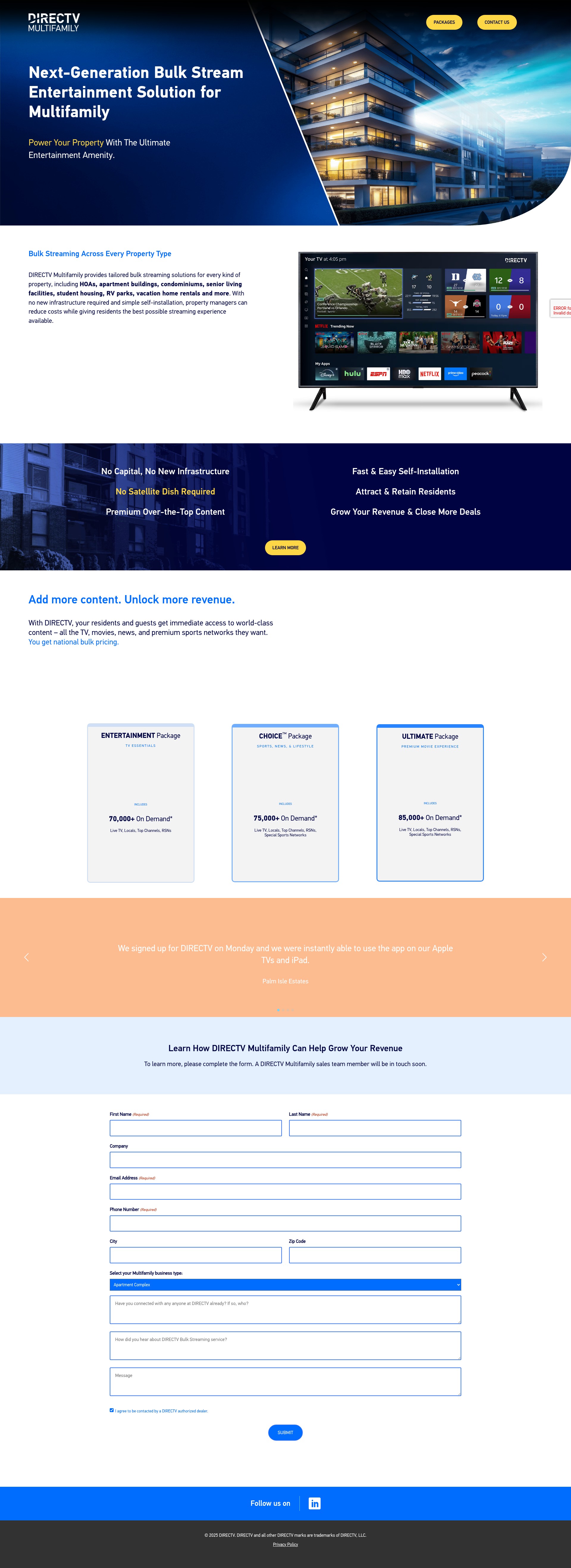 Landing Page