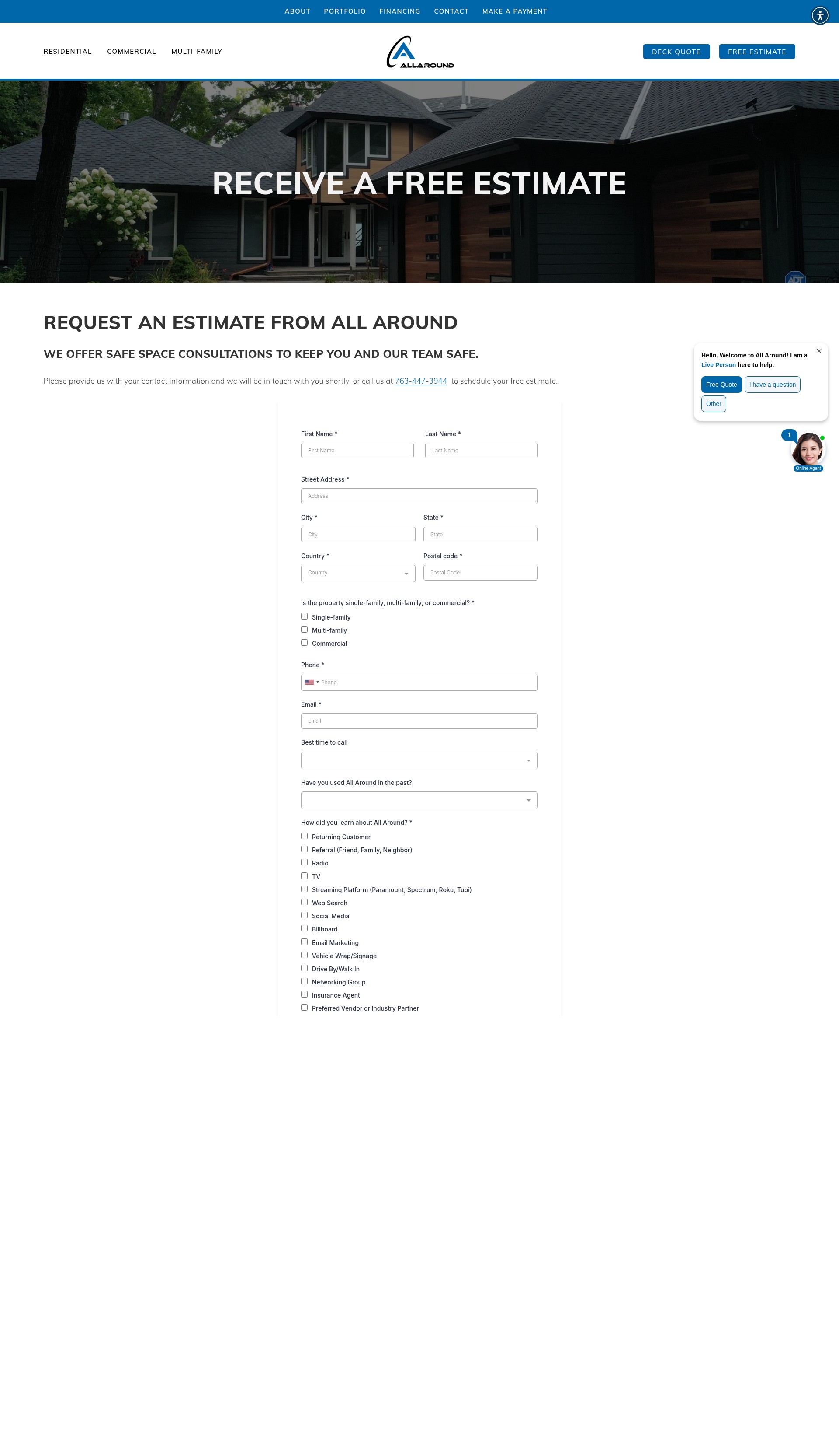 Landing Page
