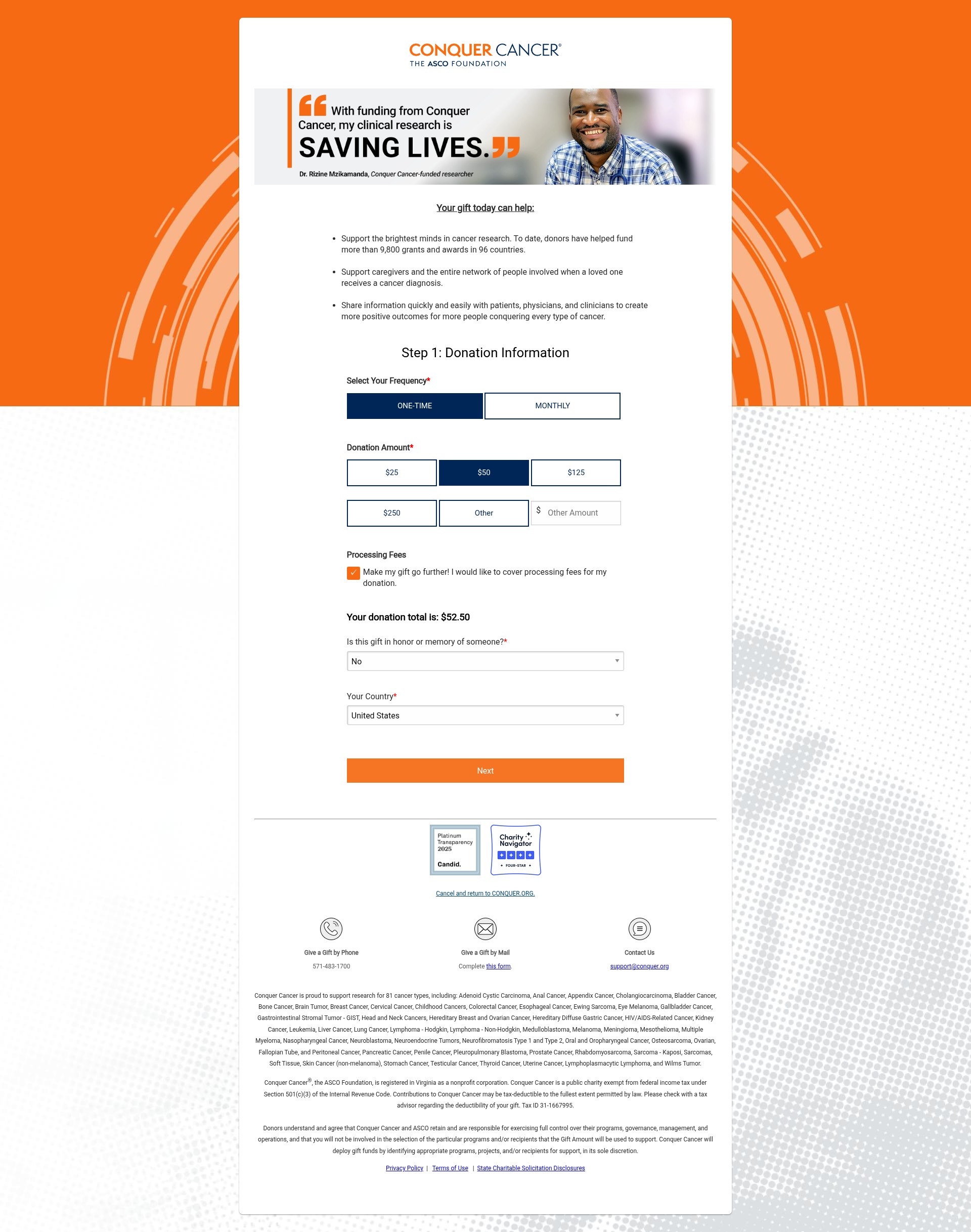 Landing Page