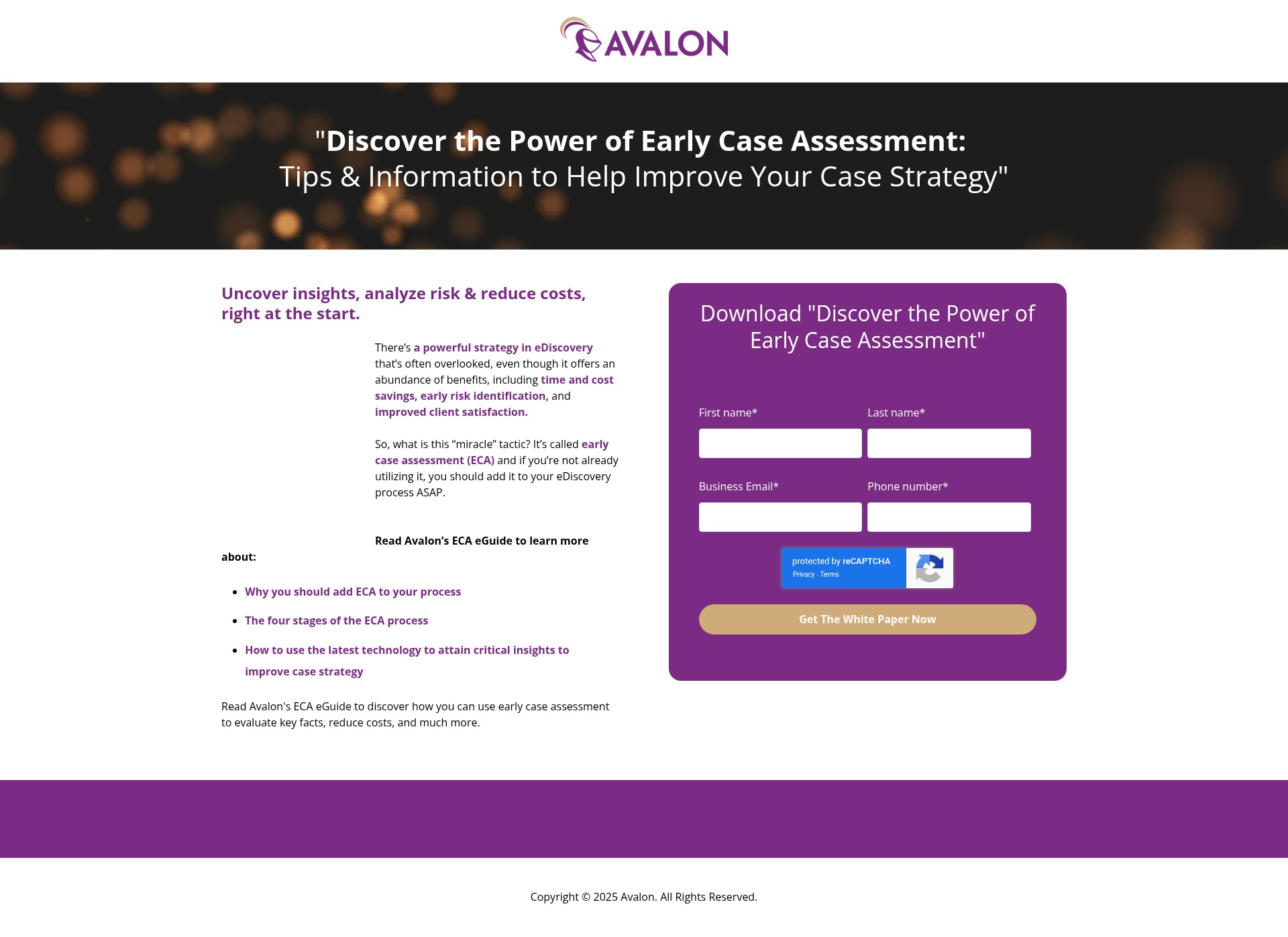 Landing Page