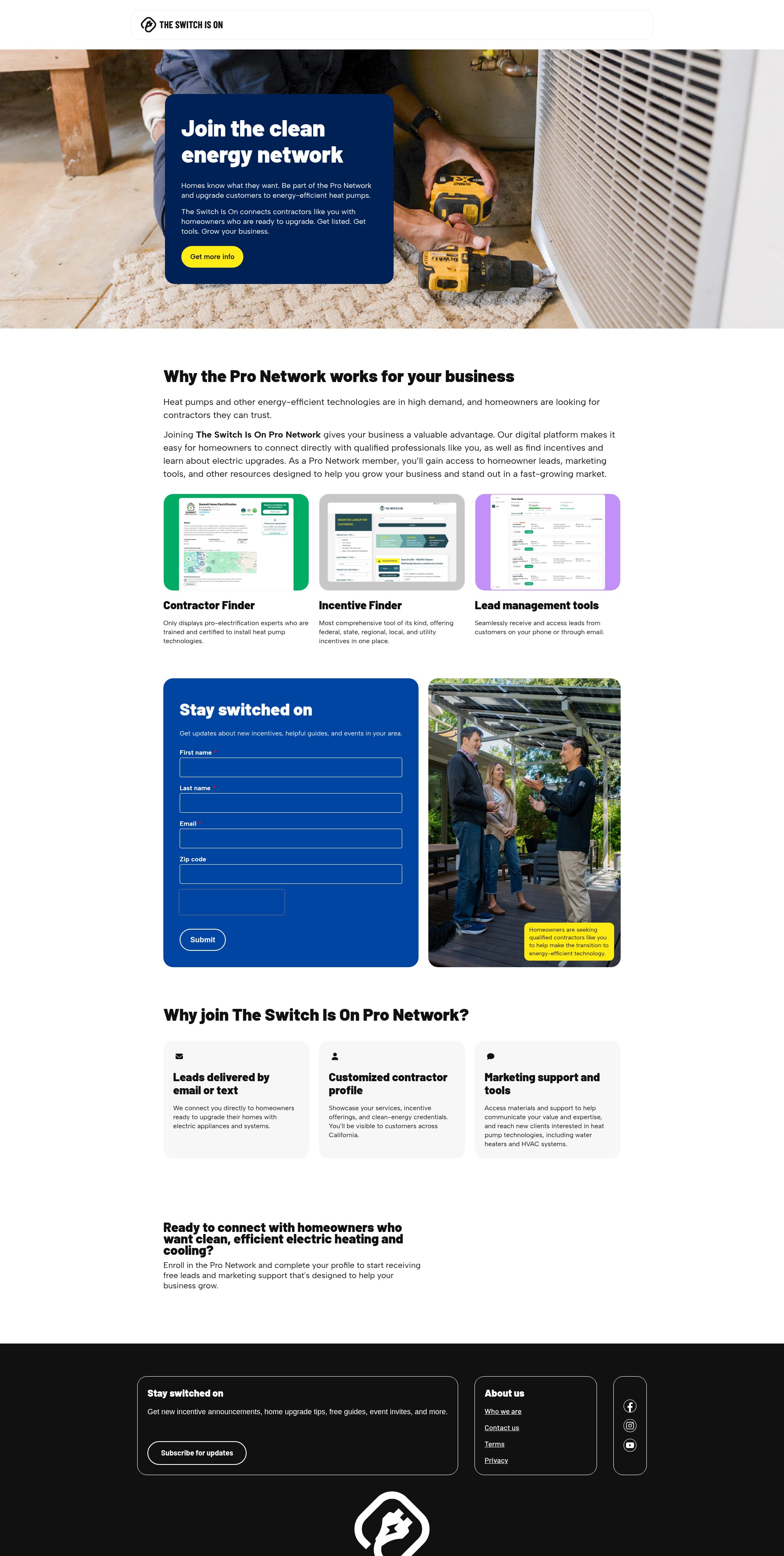 Landing Page