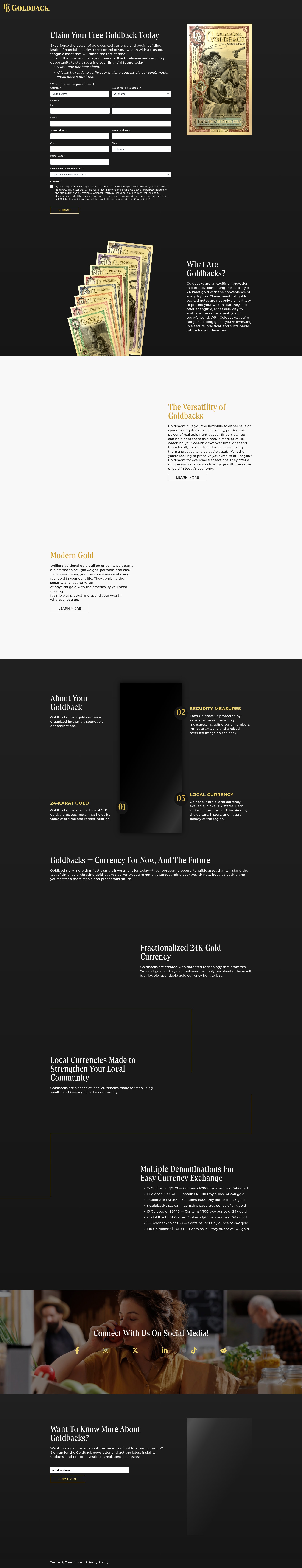 Landing Page
