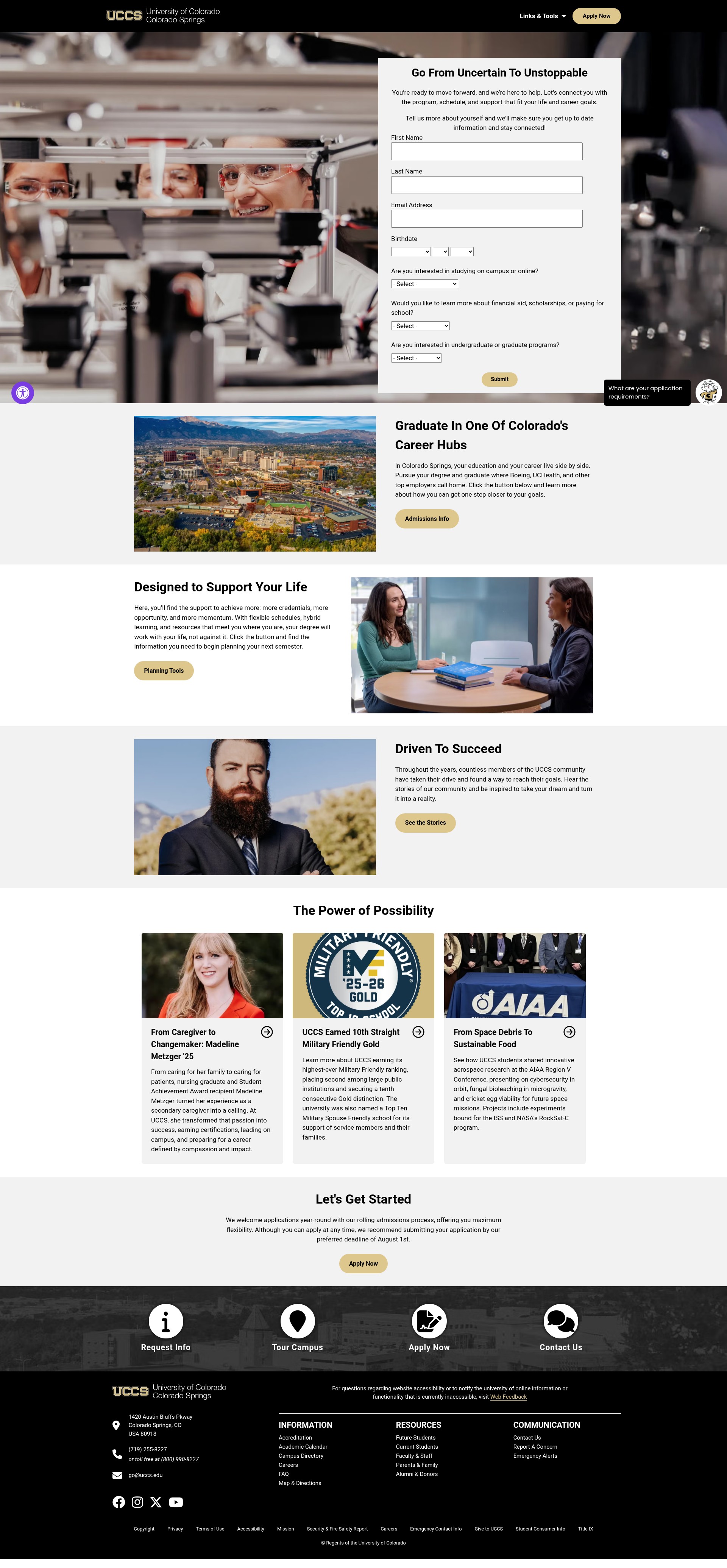 Landing Page