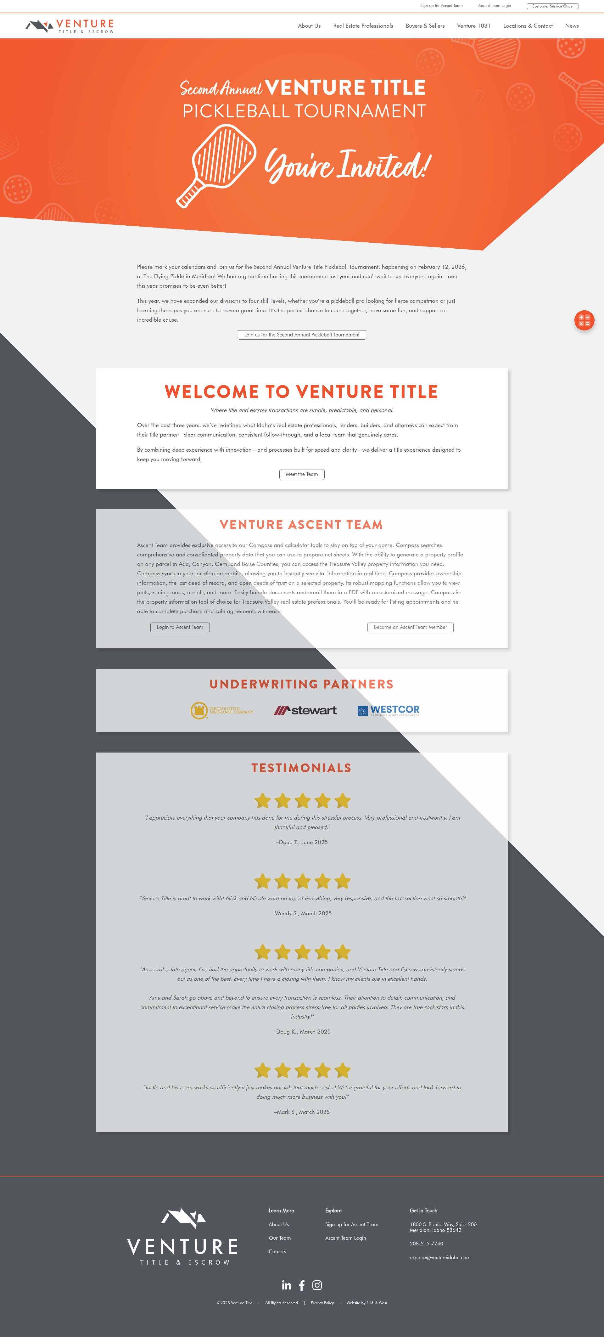 Landing Page