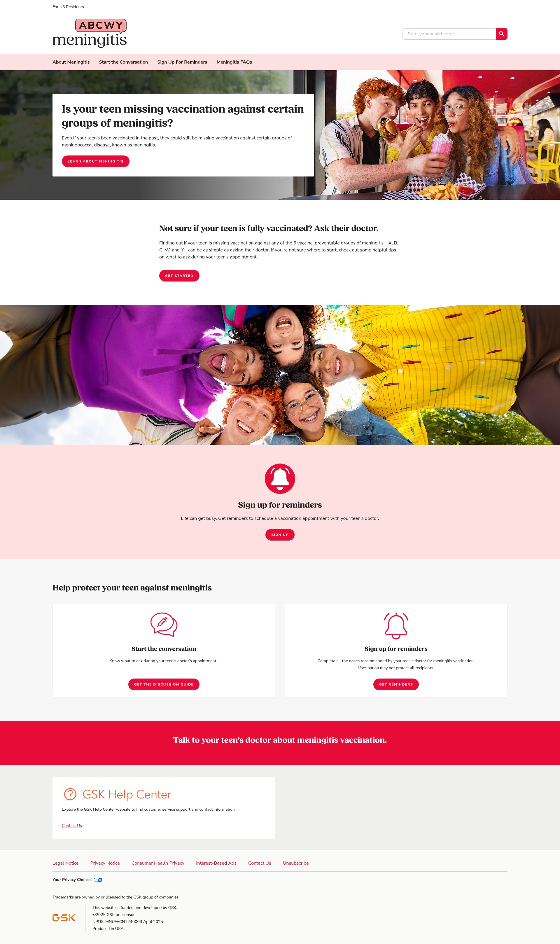 Landing Page