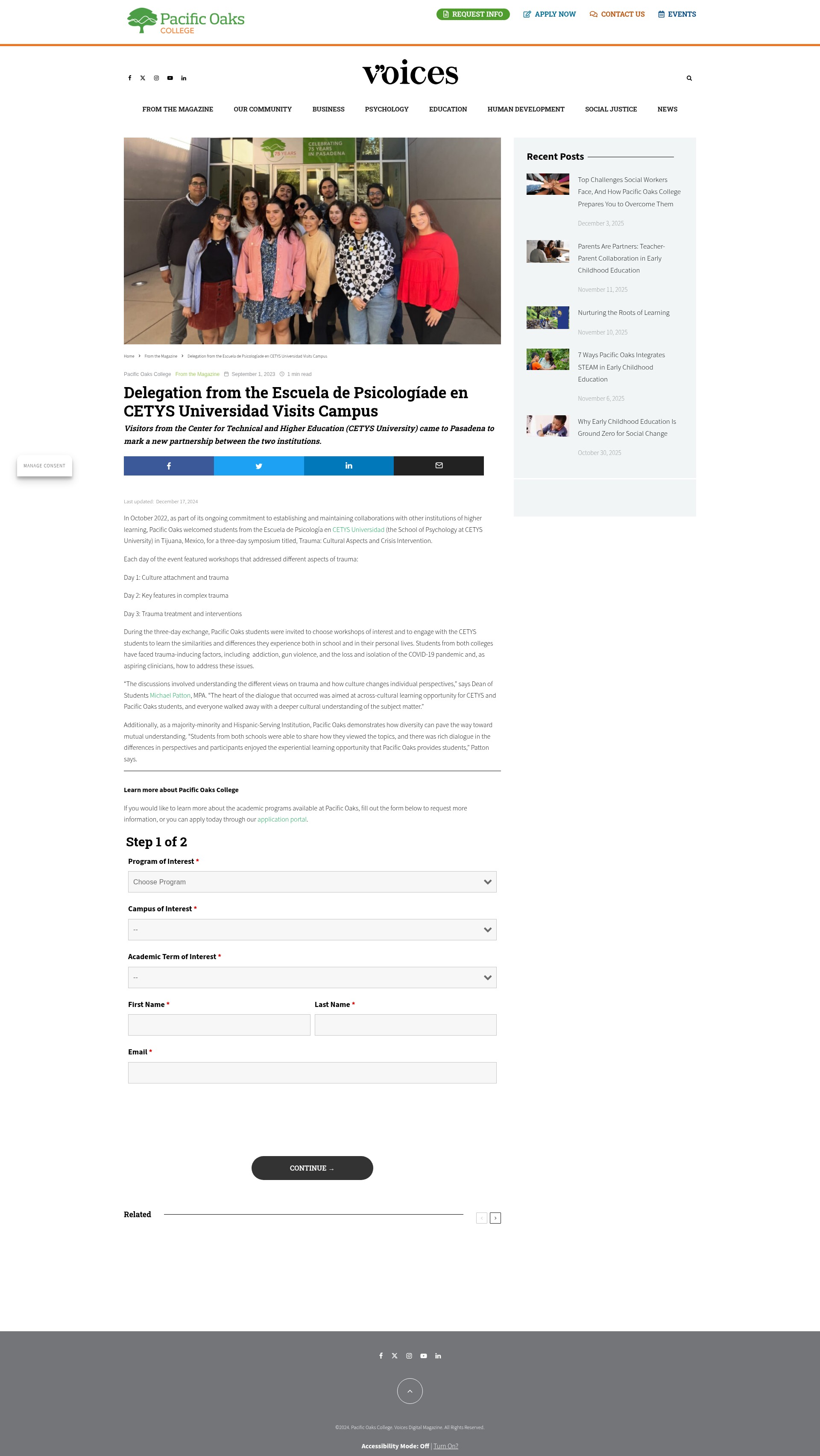 Landing Page