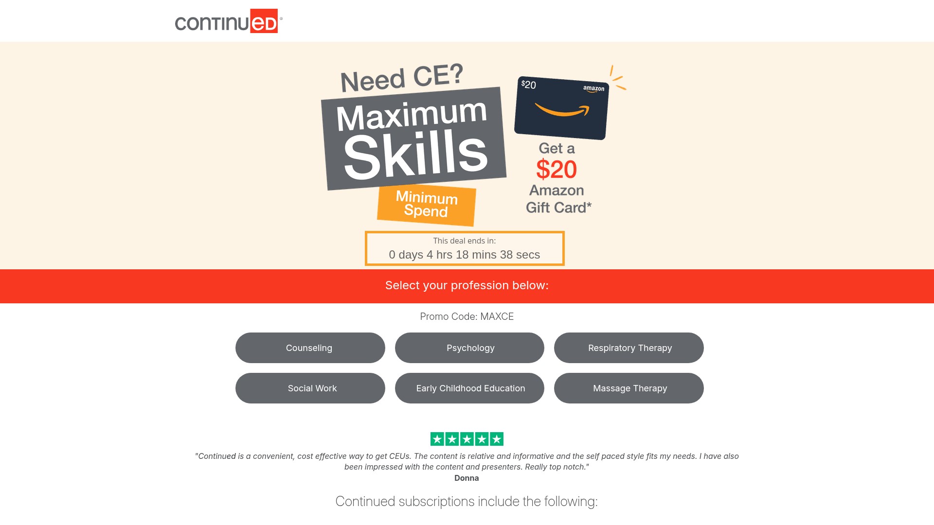 Landing Page