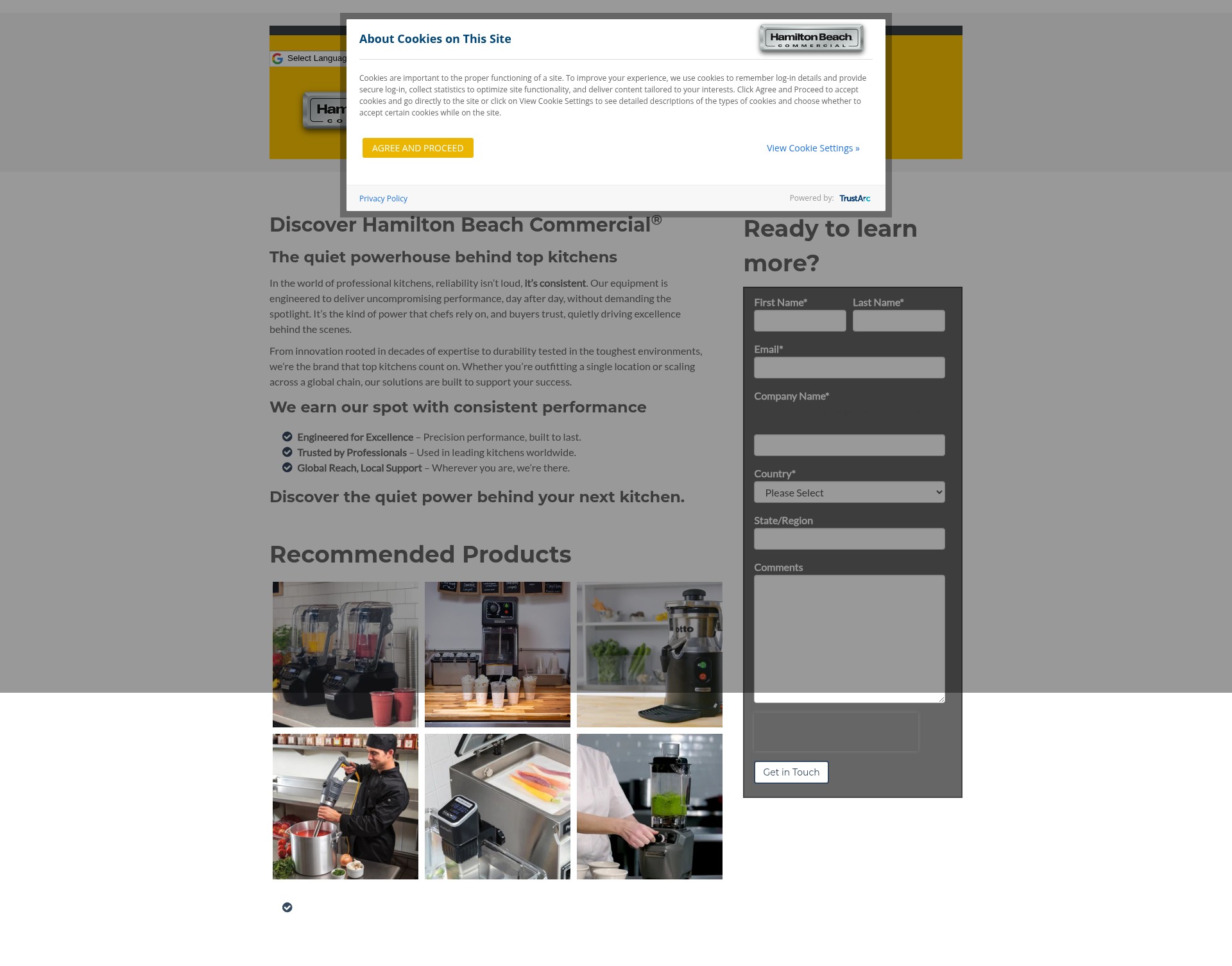 Landing Page