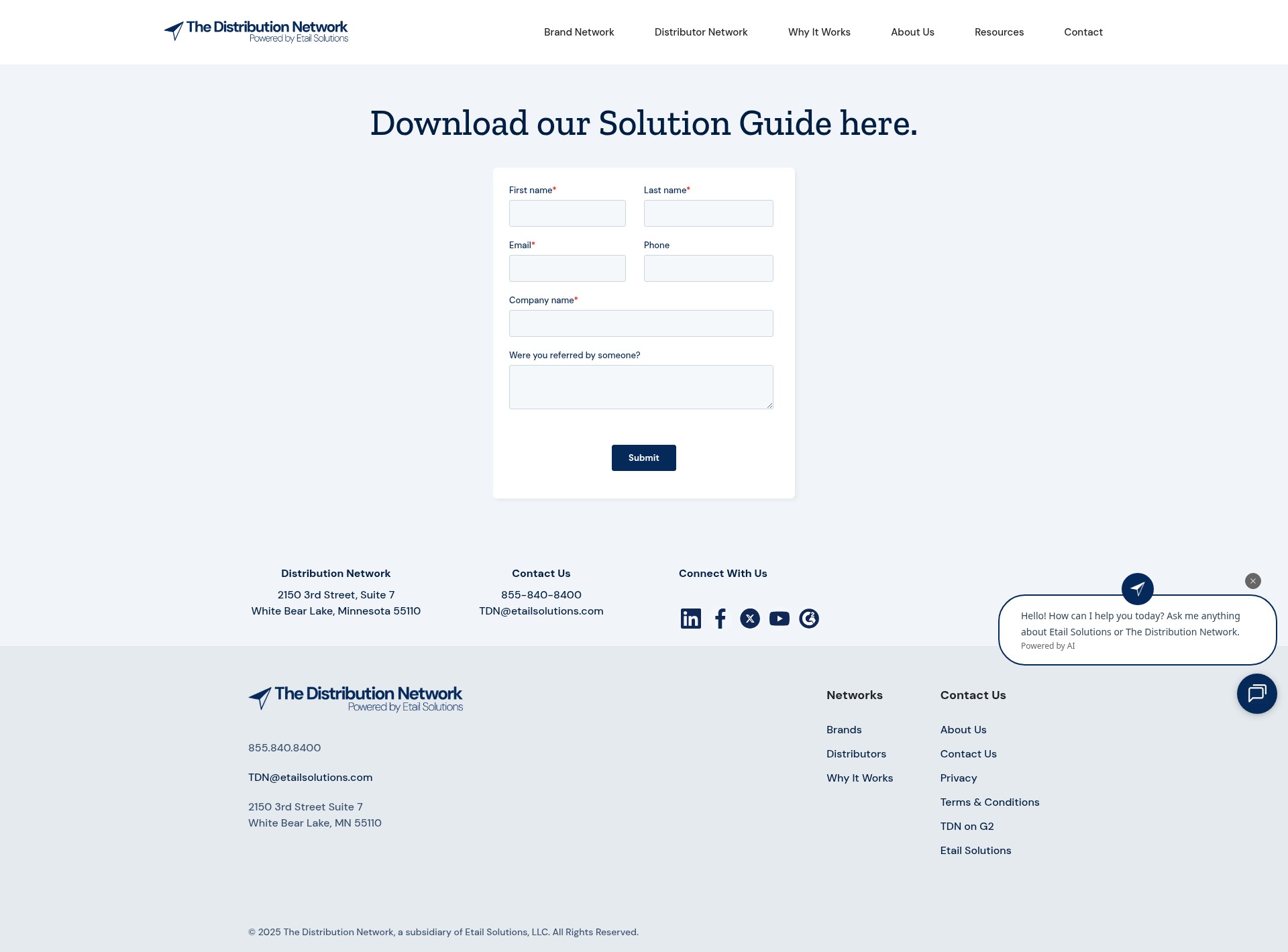 Landing Page