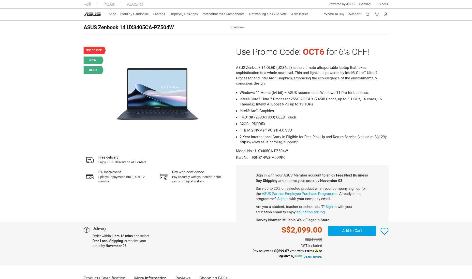 Landing Page