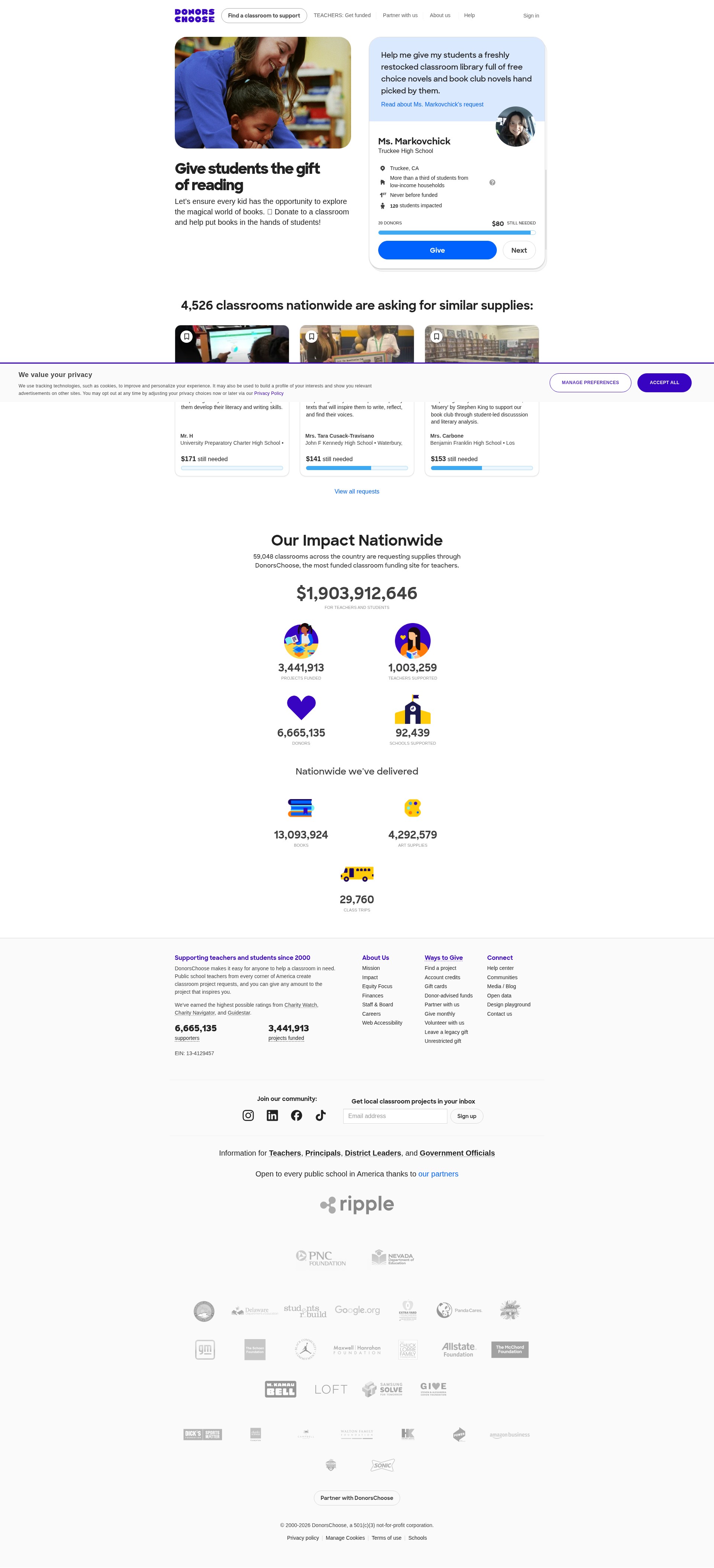 Landing Page