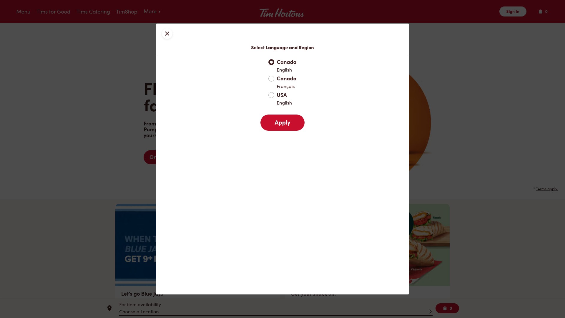 Landing Page
