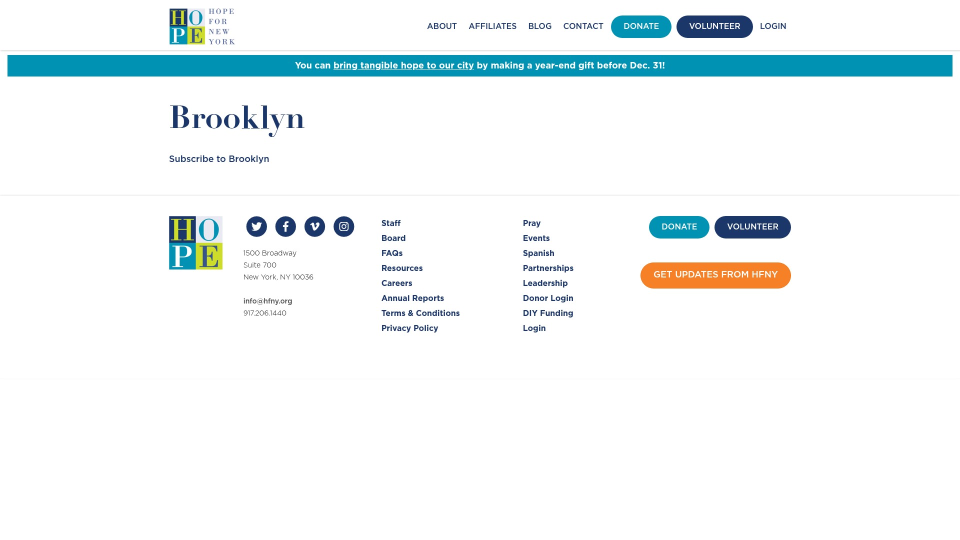 Landing Page