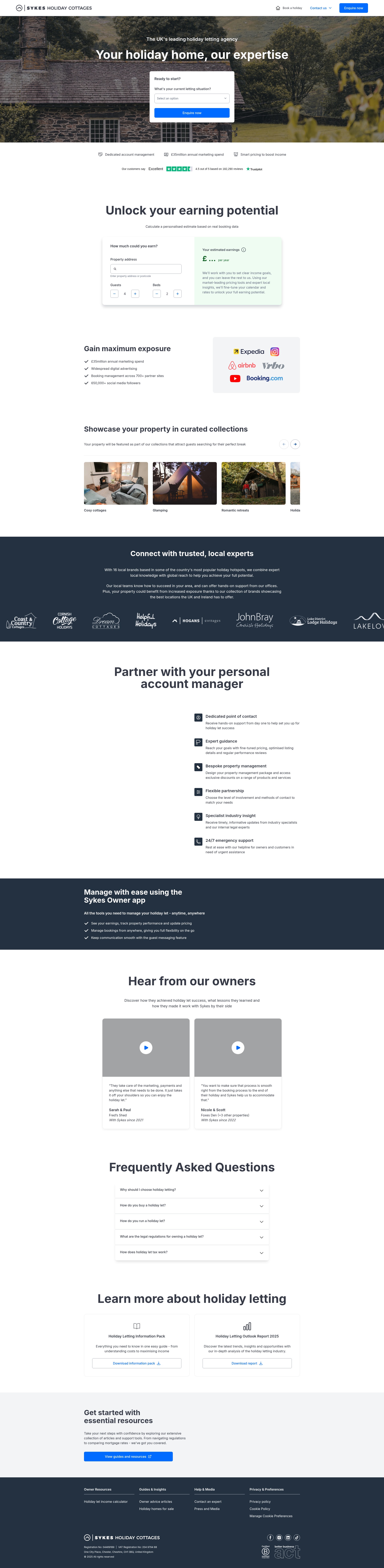 Landing Page