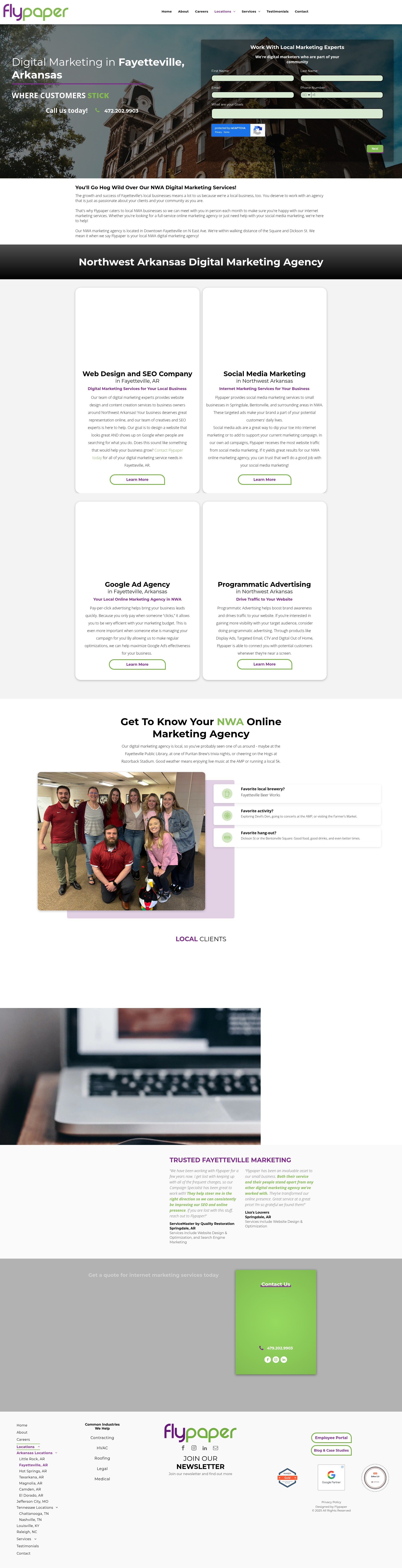 Landing Page