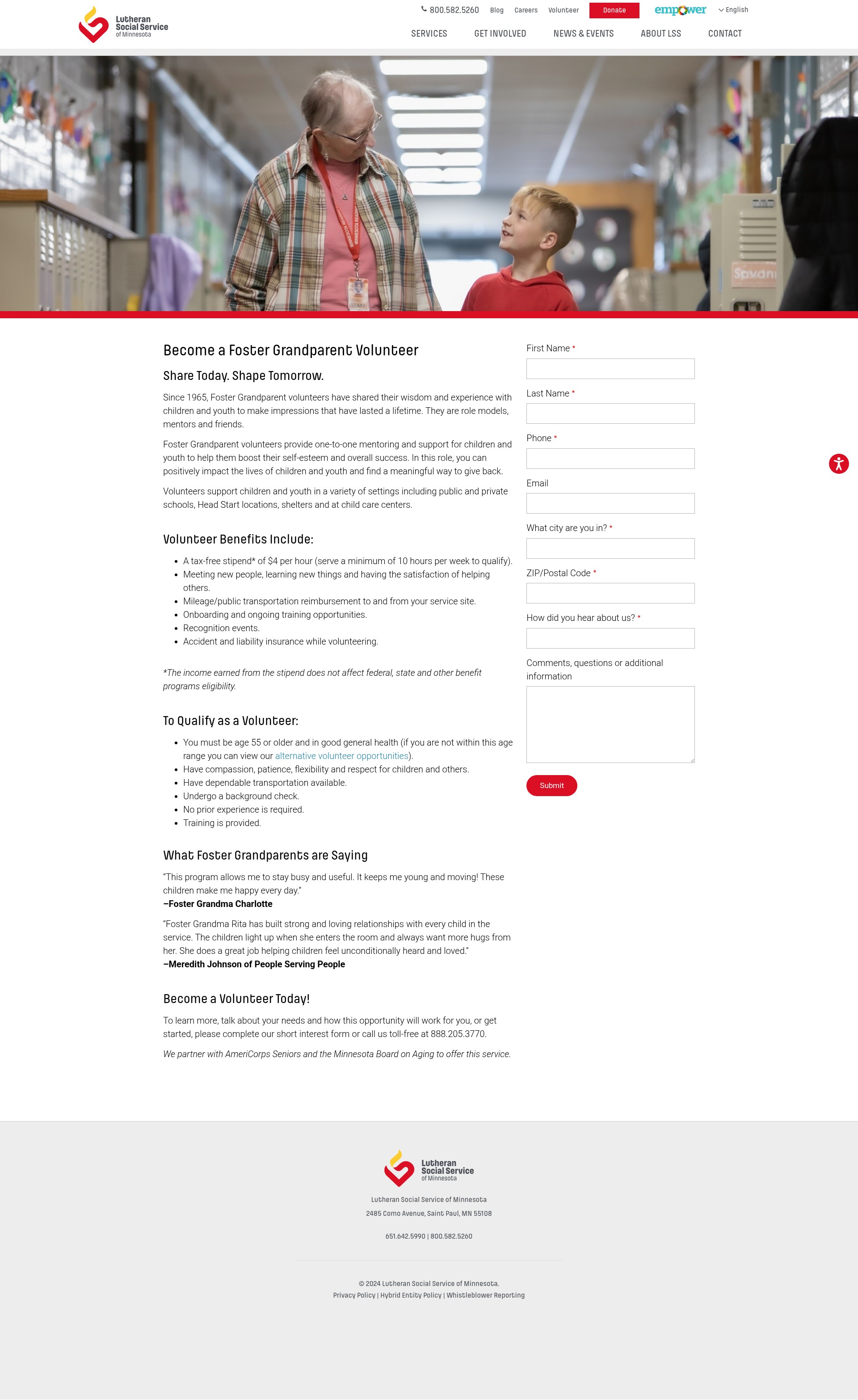 Landing Page
