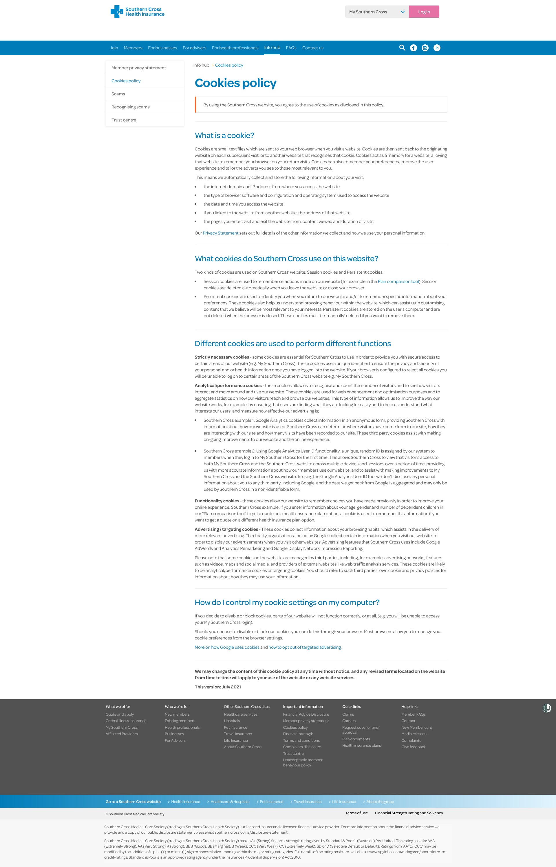 Landing Page