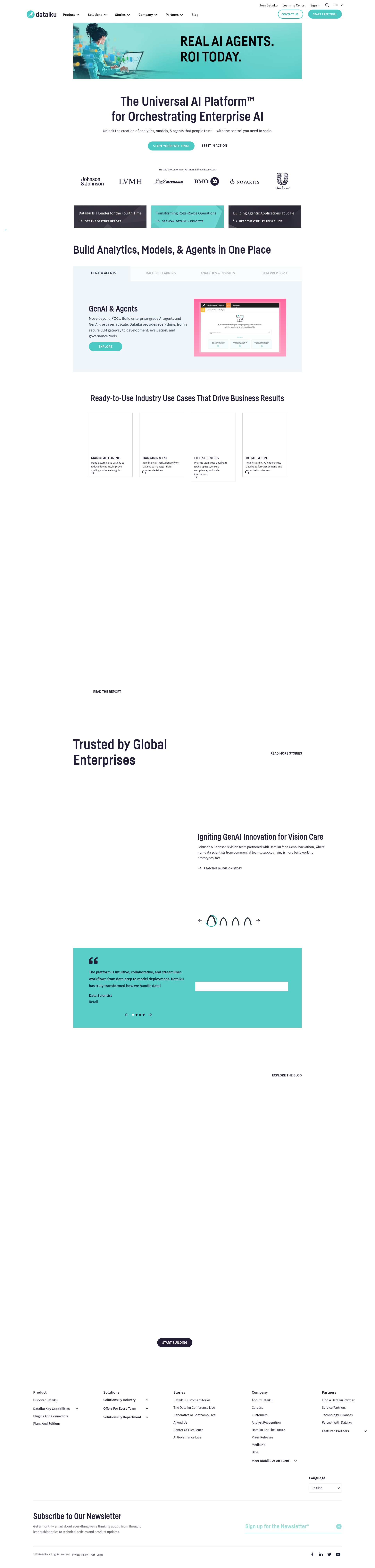 Landing Page