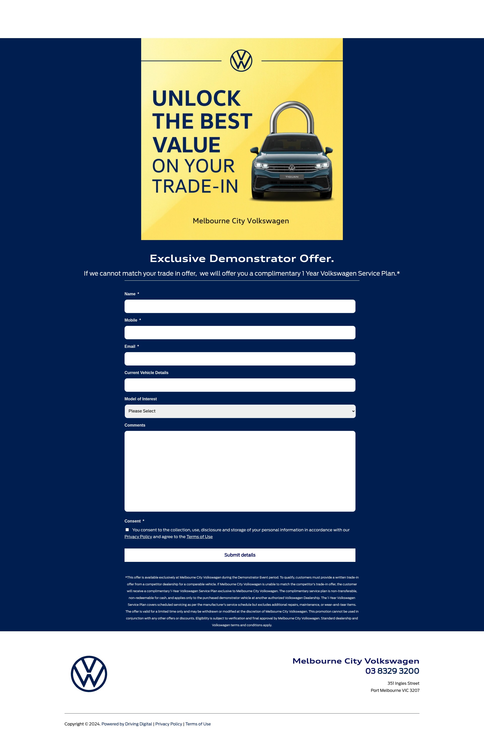 Landing Page