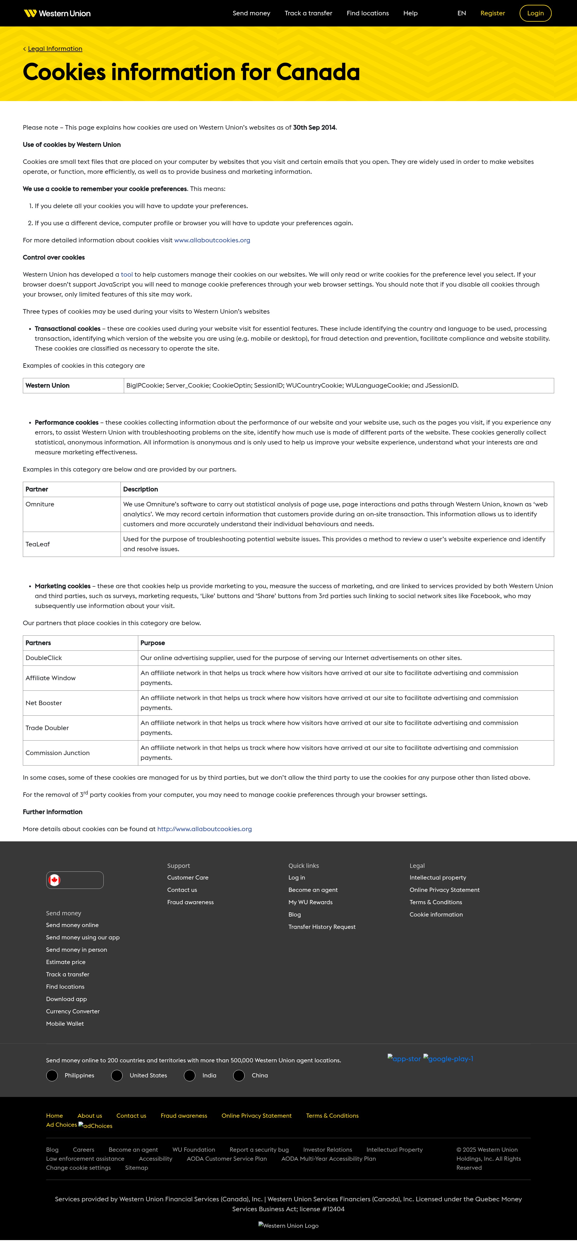 Landing Page
