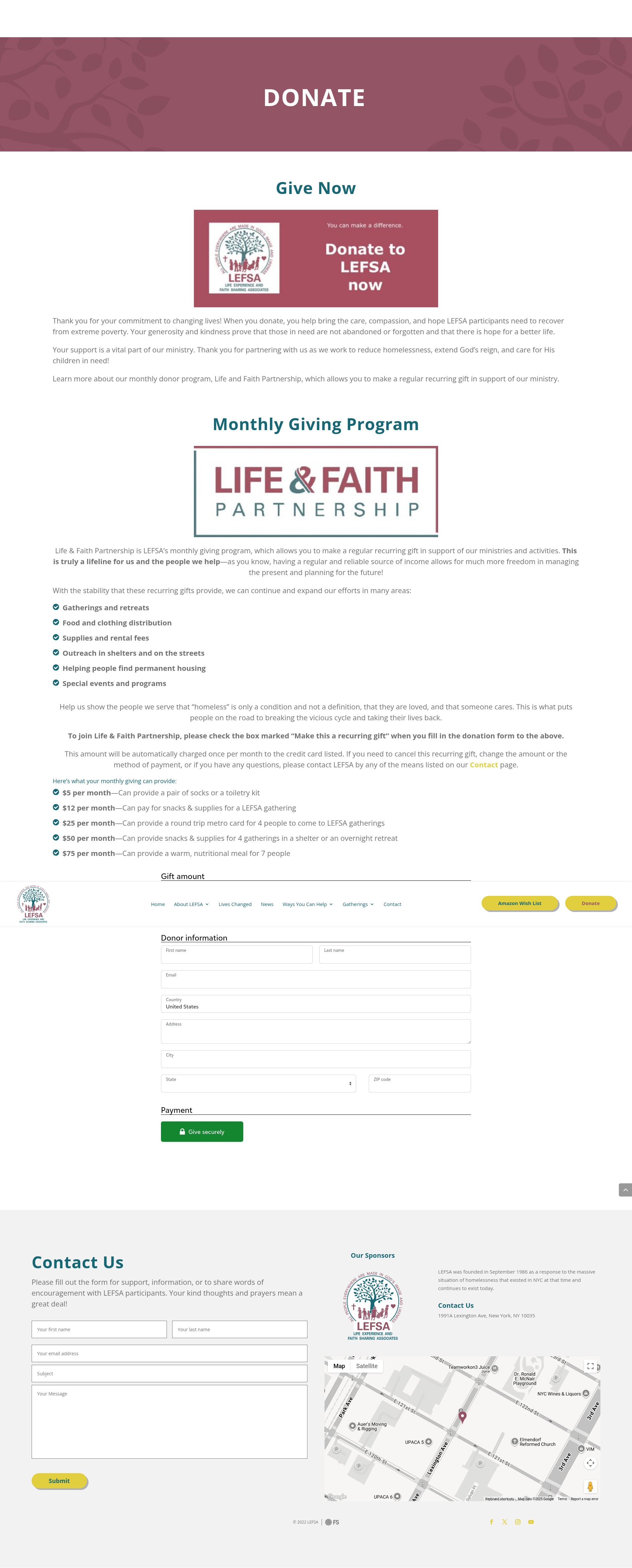 Landing Page