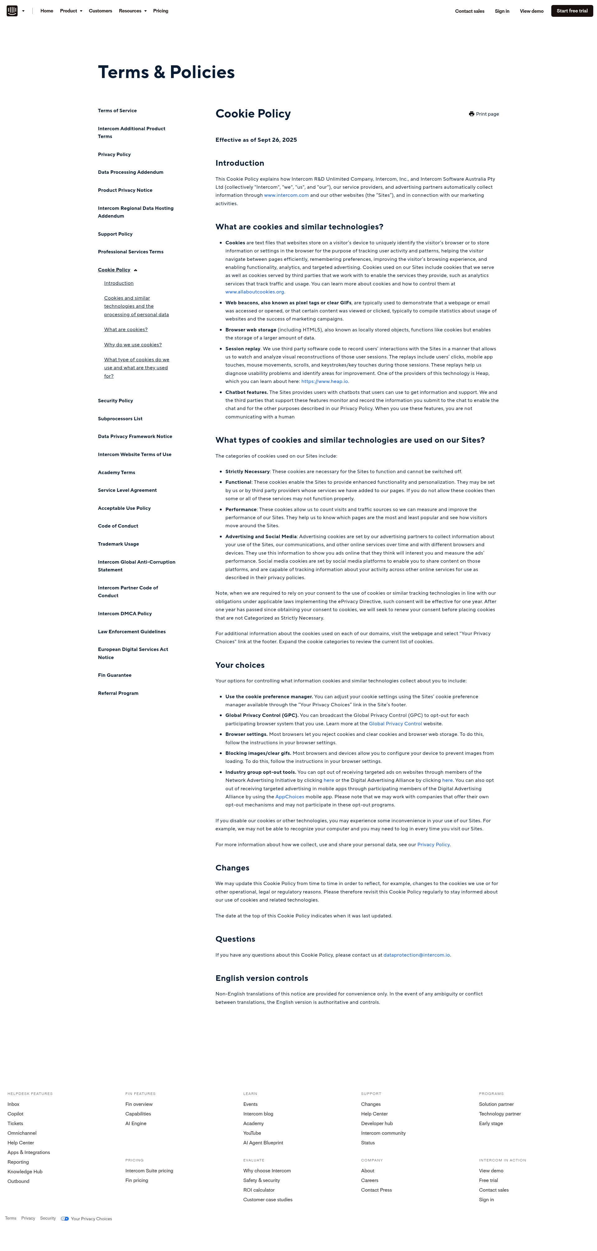 Landing Page