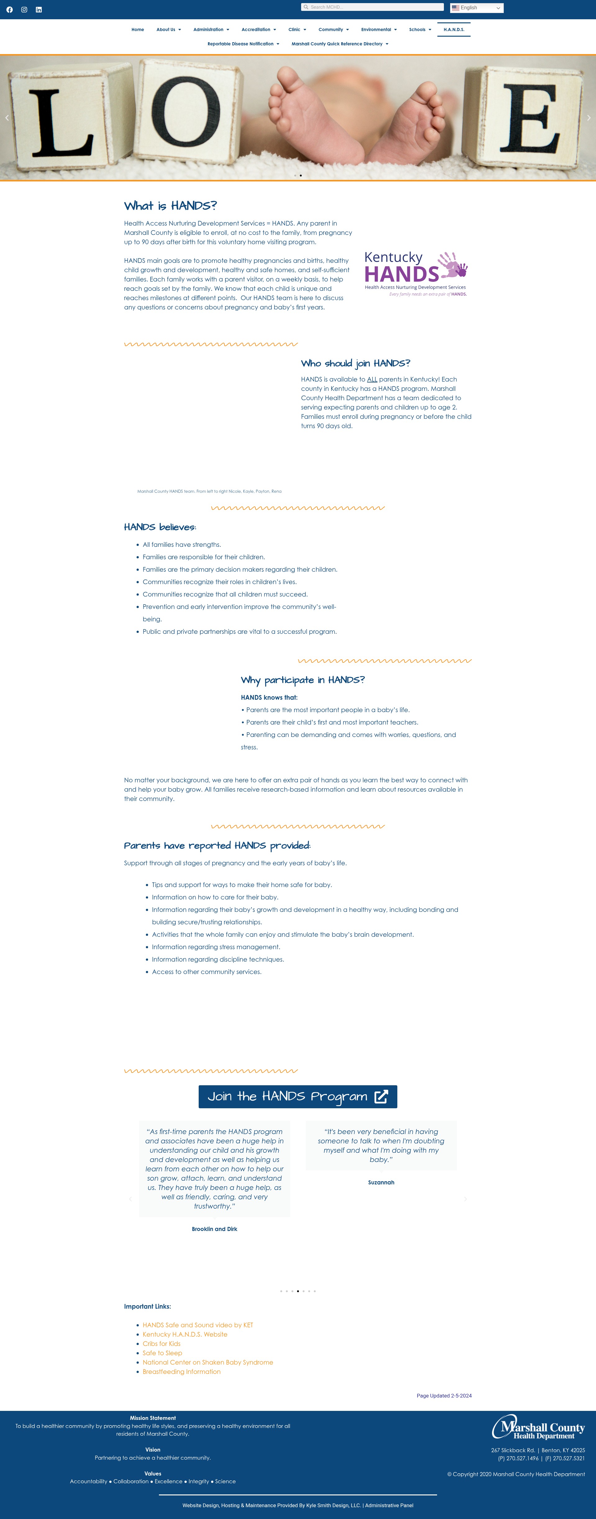 Landing Page