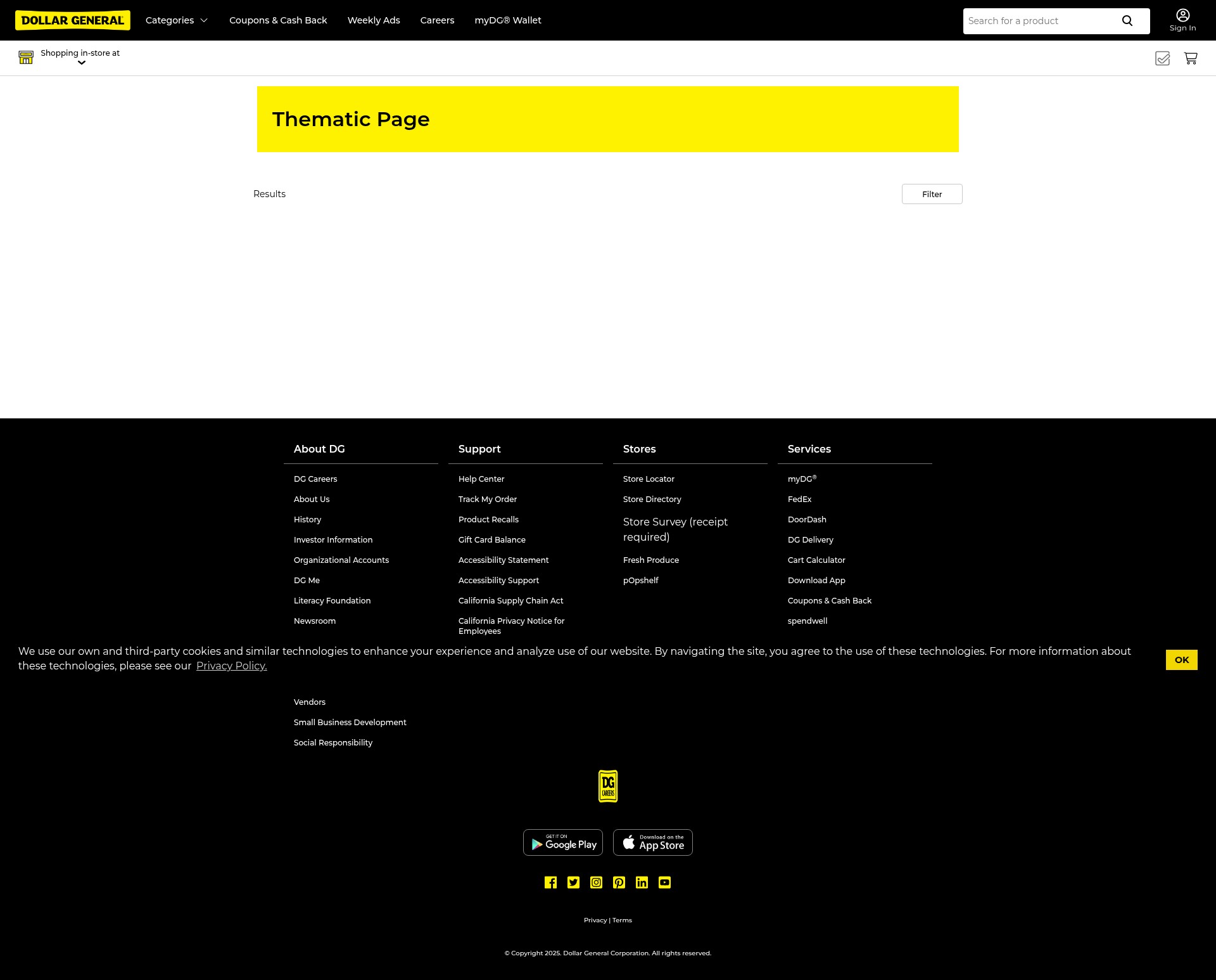 Landing Page