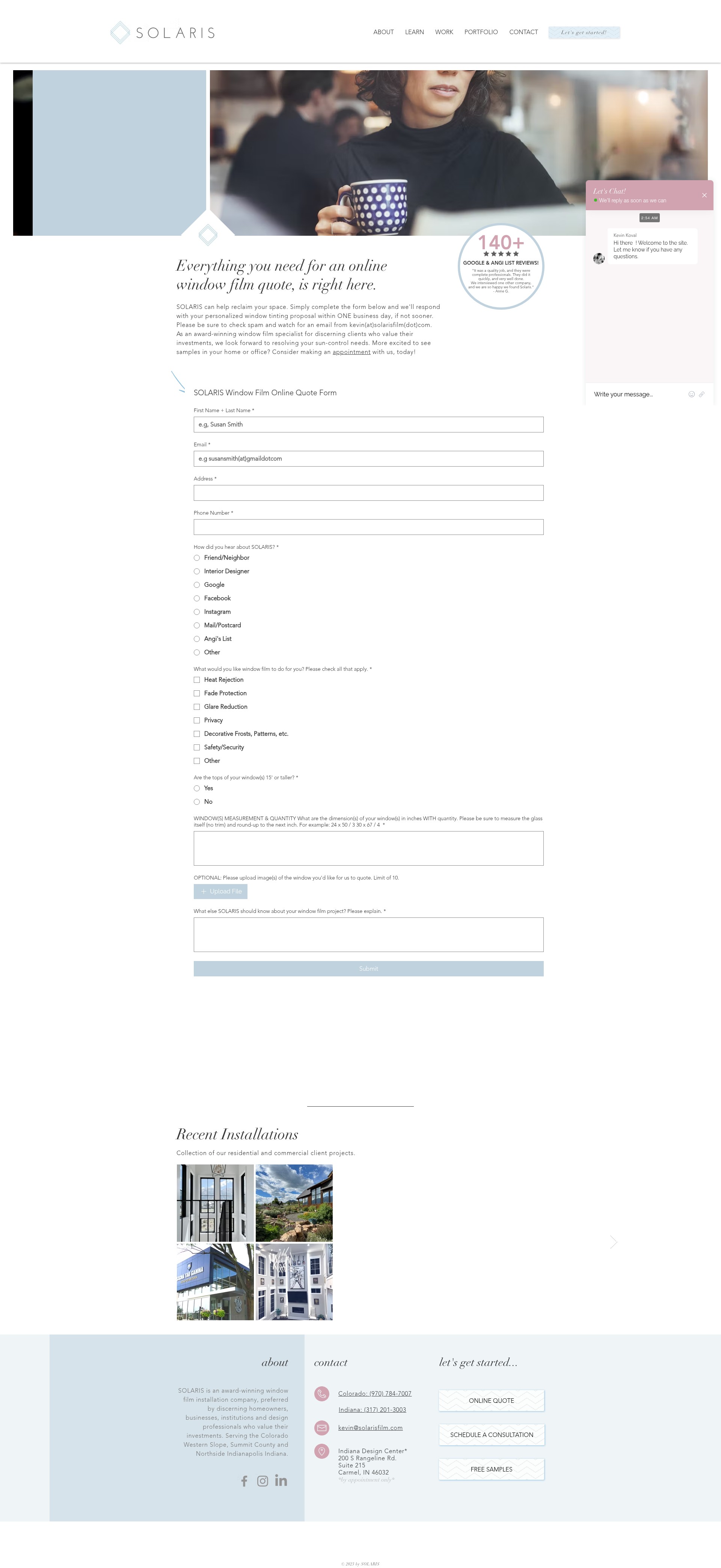 Landing Page